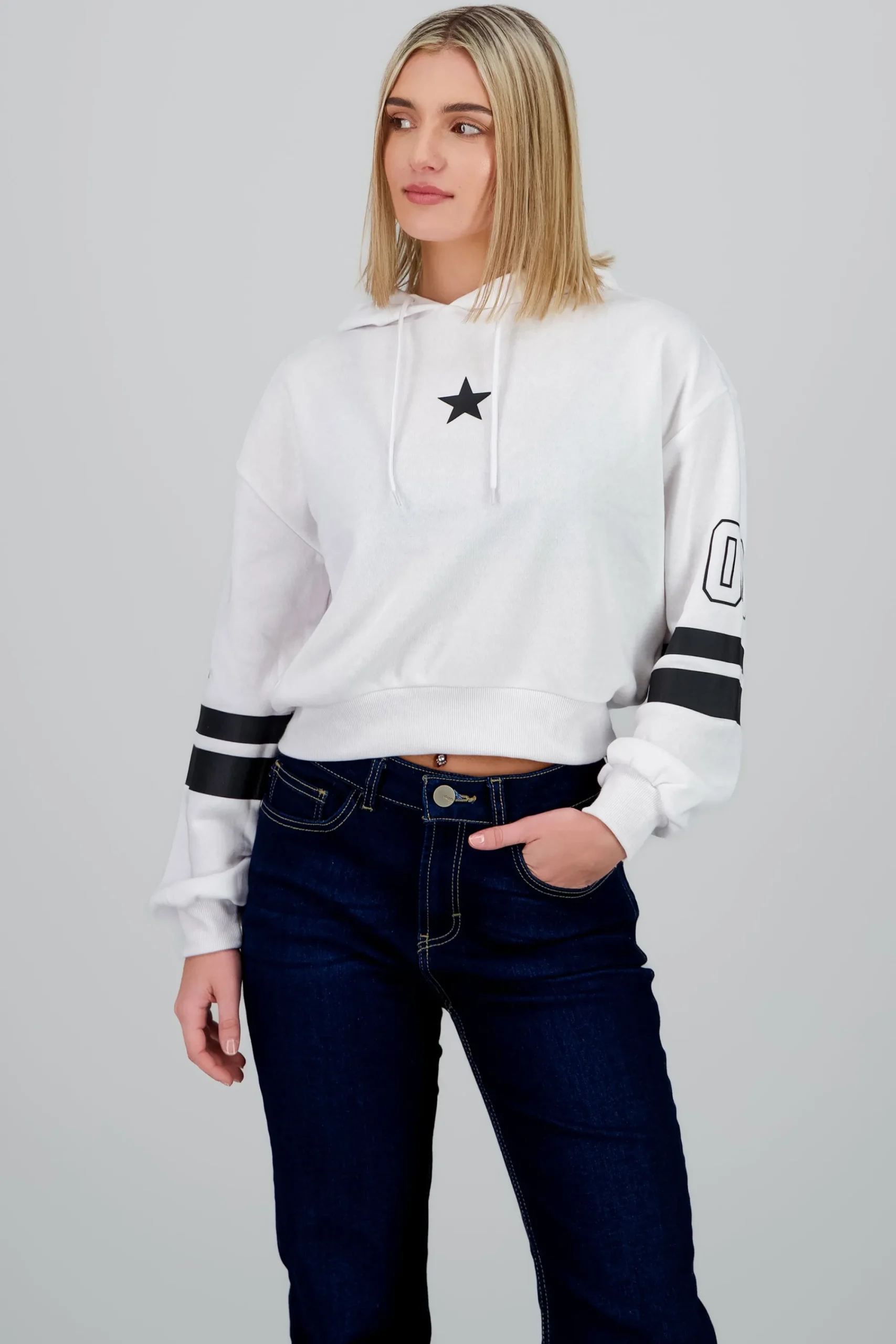 Shasa Star Print Sweatshirt