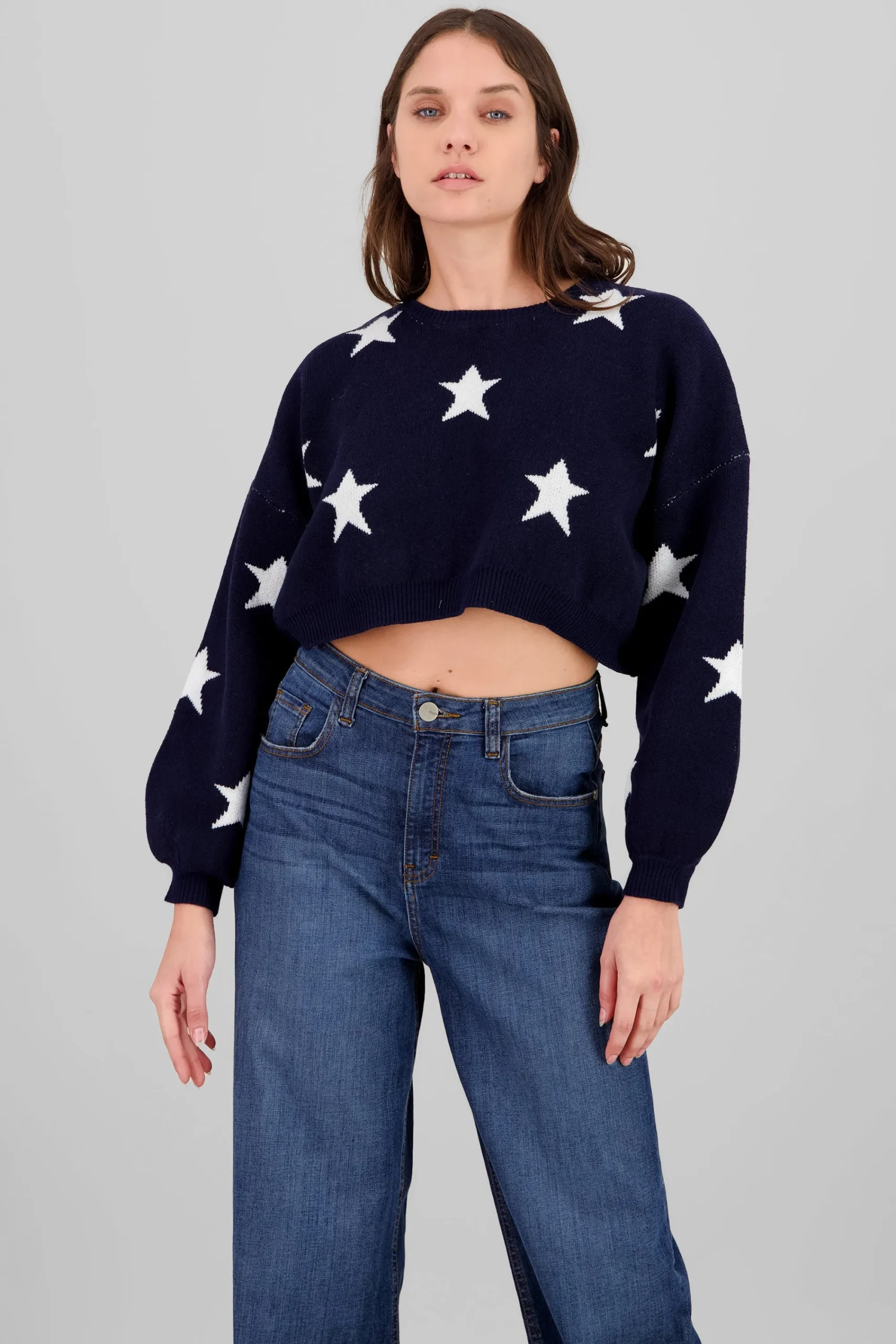Shasa Stars Knitted Sweater