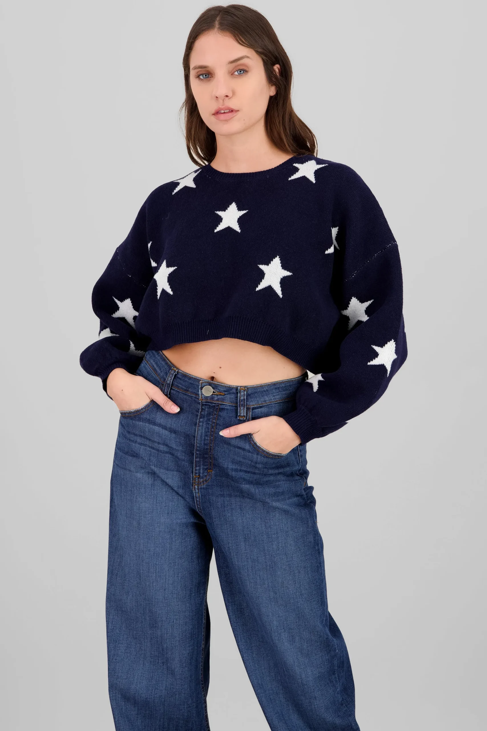 Shasa Stars Knitted Sweater
