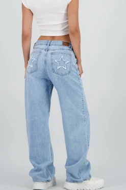 Shasa Stars Wide Leg Jeans