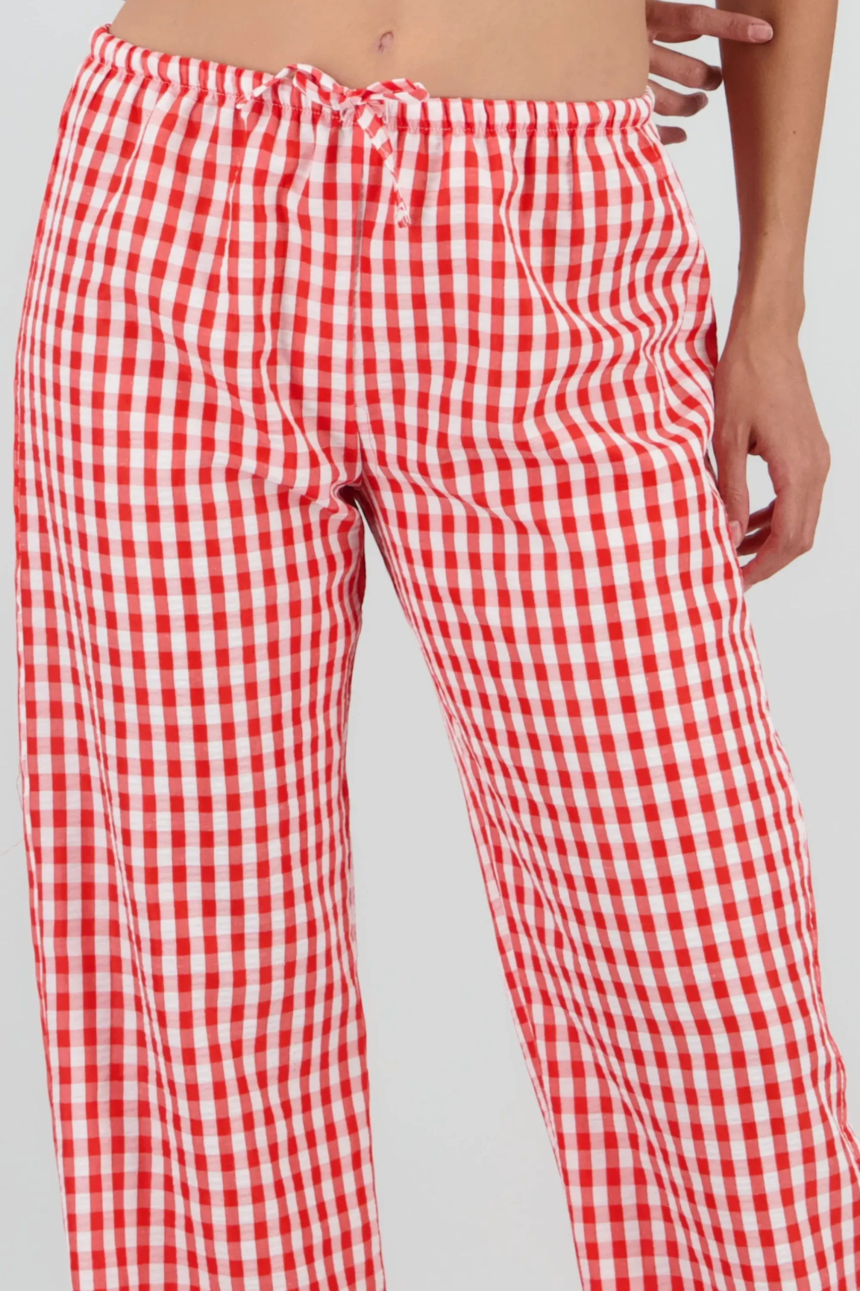 Shasa Straight Leg Drawstring Pants