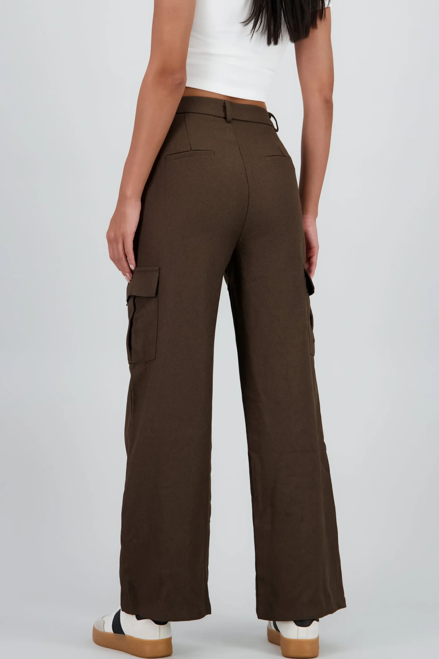 Shasa Straight Leg Solid Pants