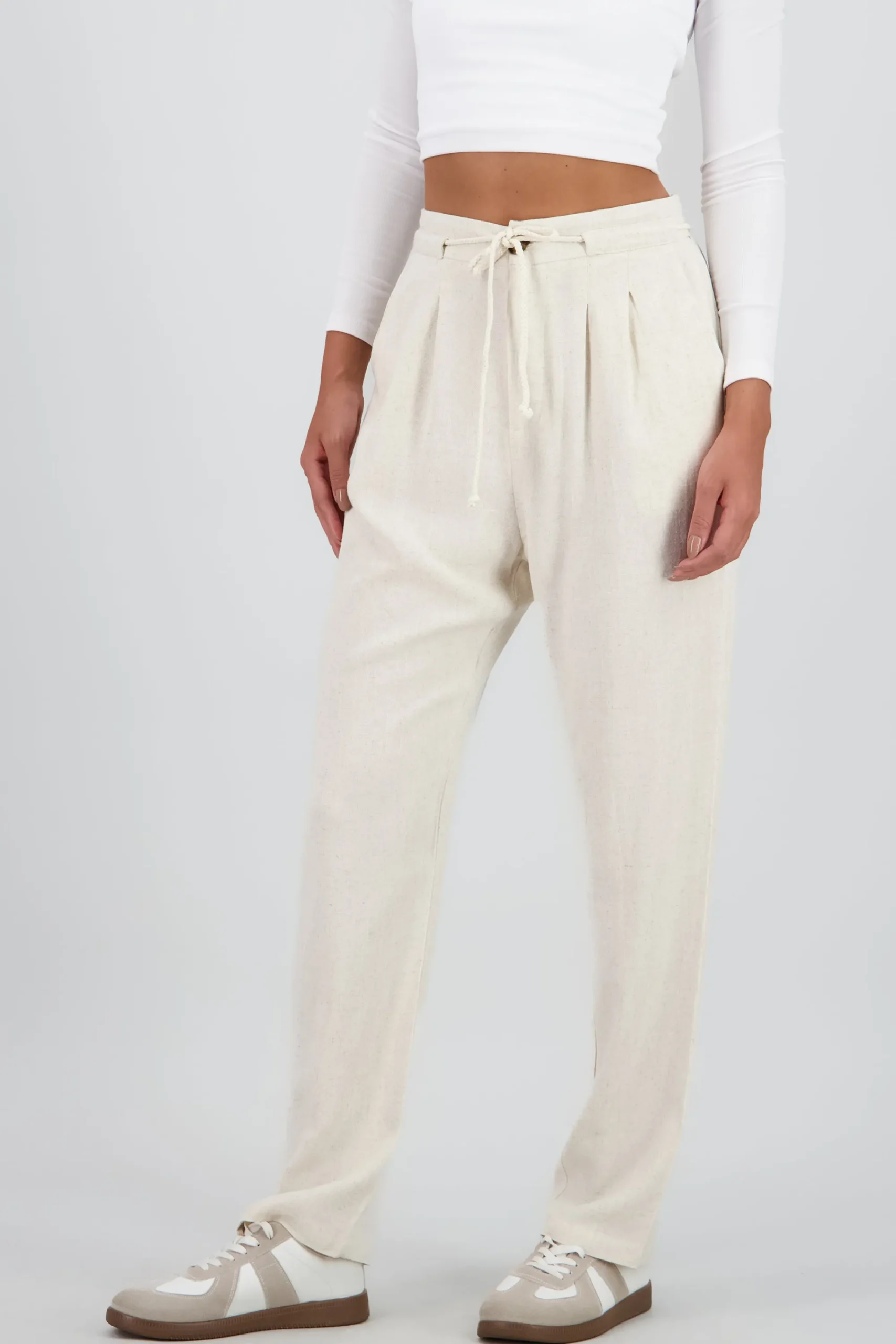 Shasa Straight Solid Pants
