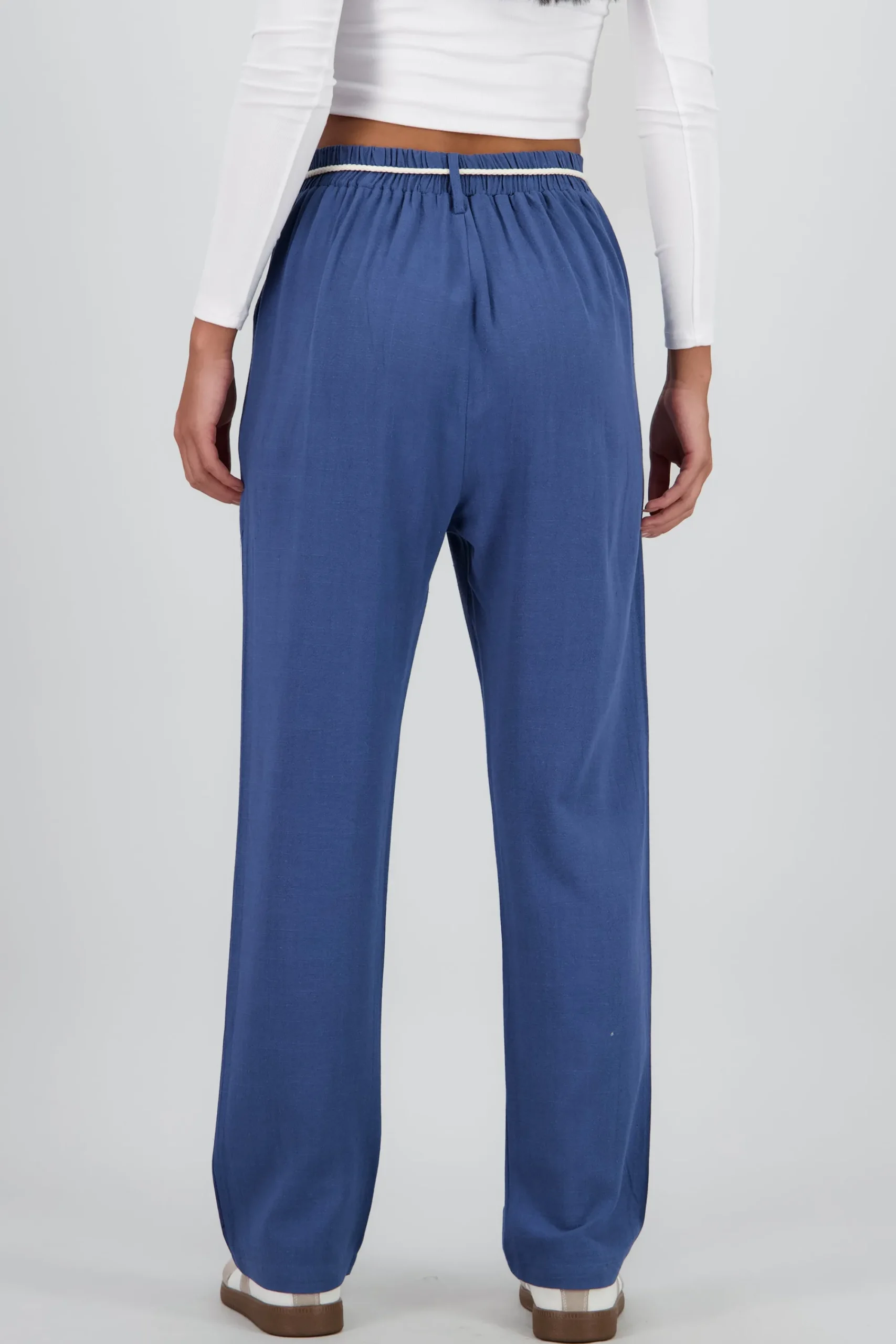 Shasa Straight Solid Pants