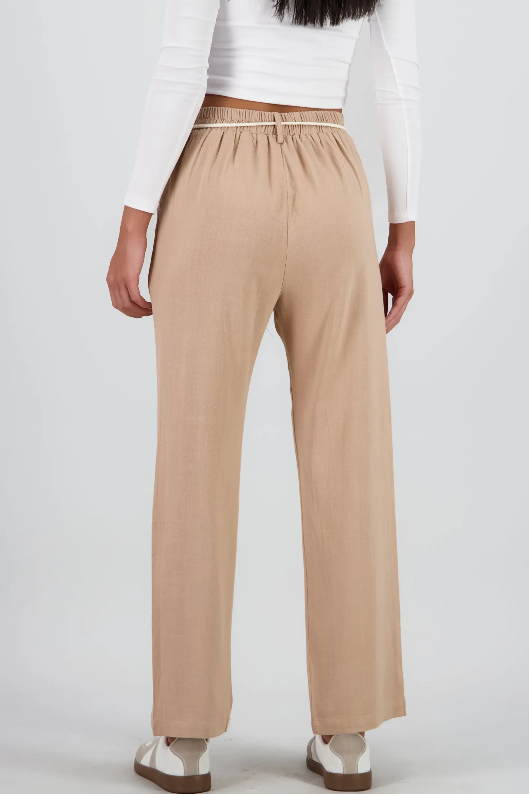 Shasa Straight Solid Pants