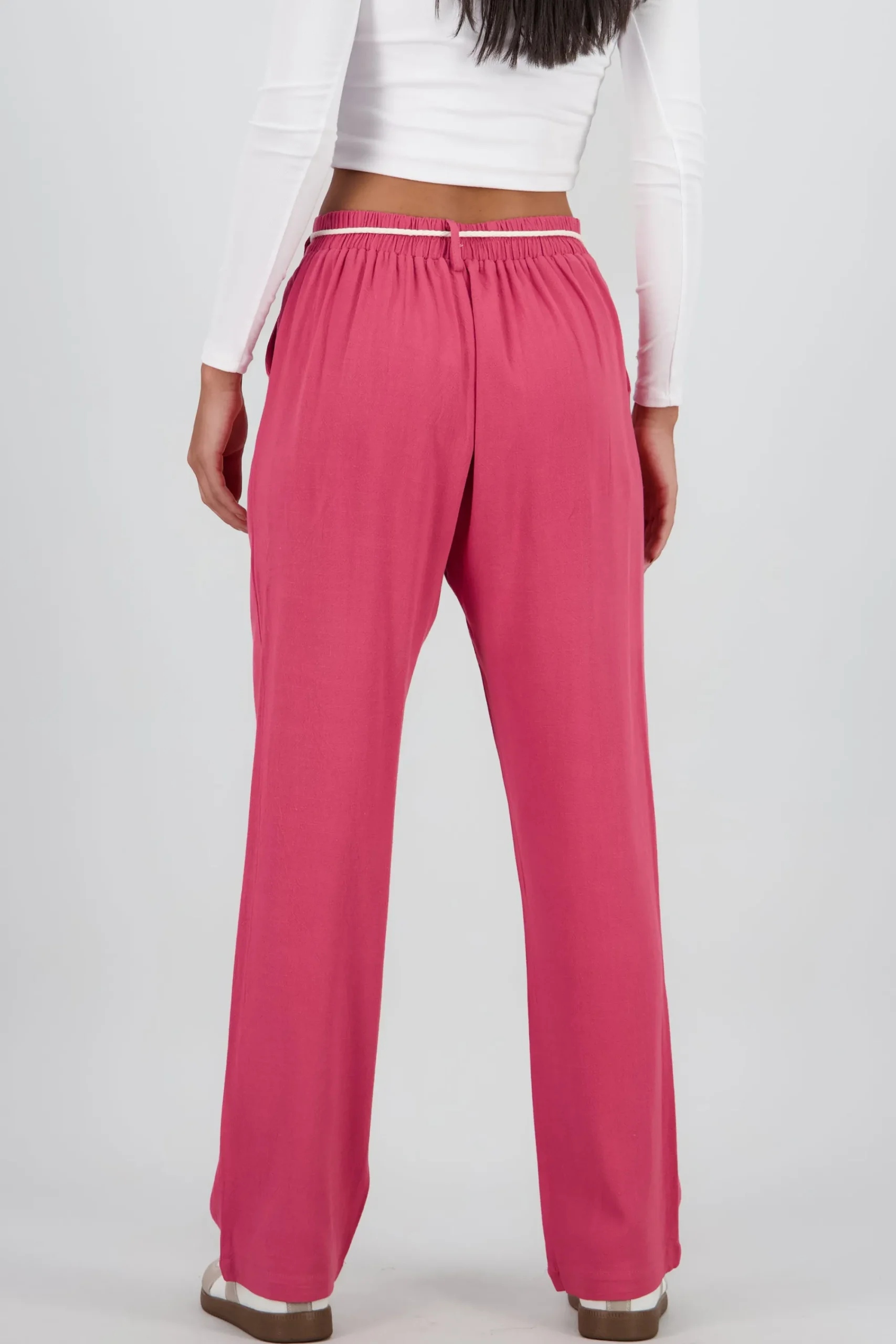Shasa Straight Solid Pants