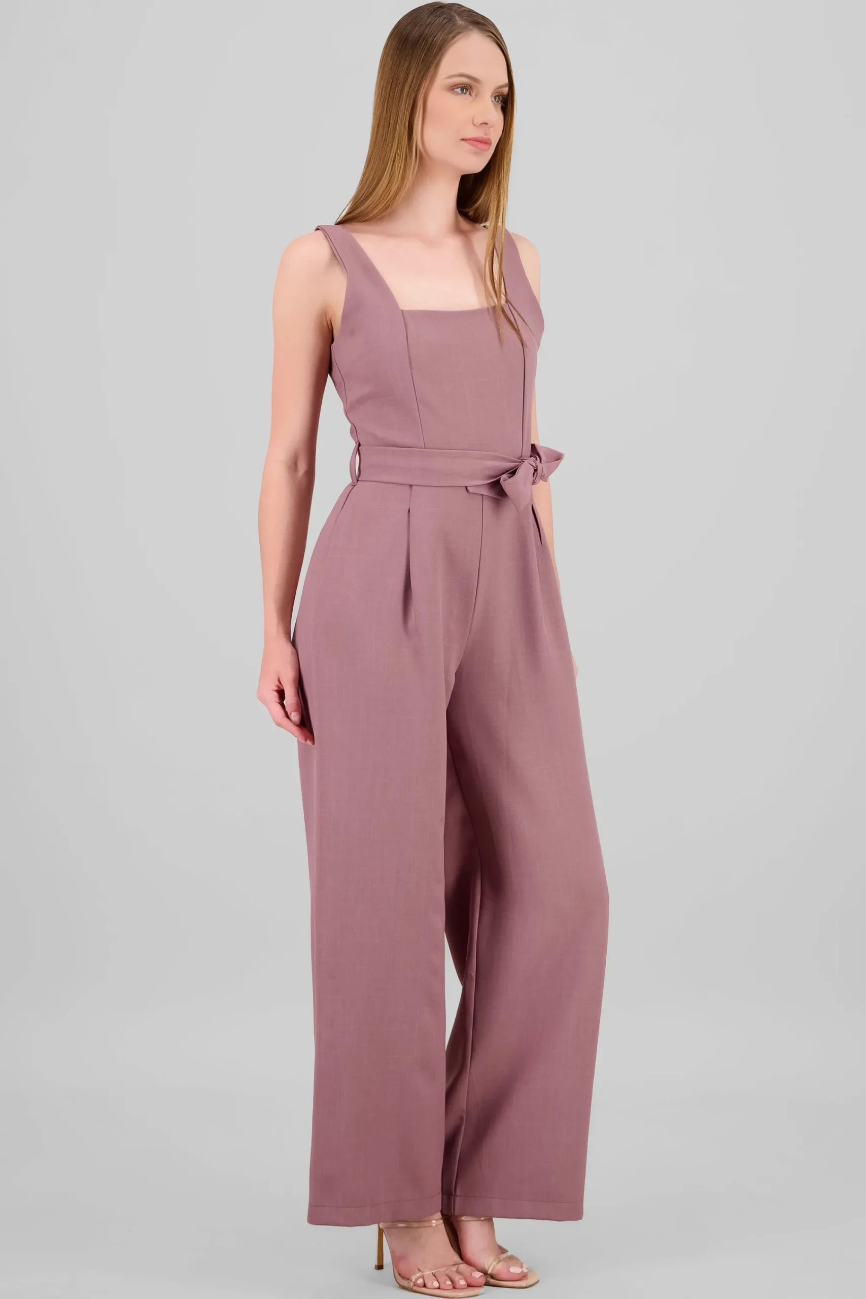 Shasa Strappy Jumpsuit With Belt