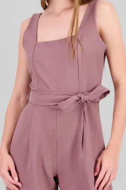Shasa Strappy Jumpsuit With Belt