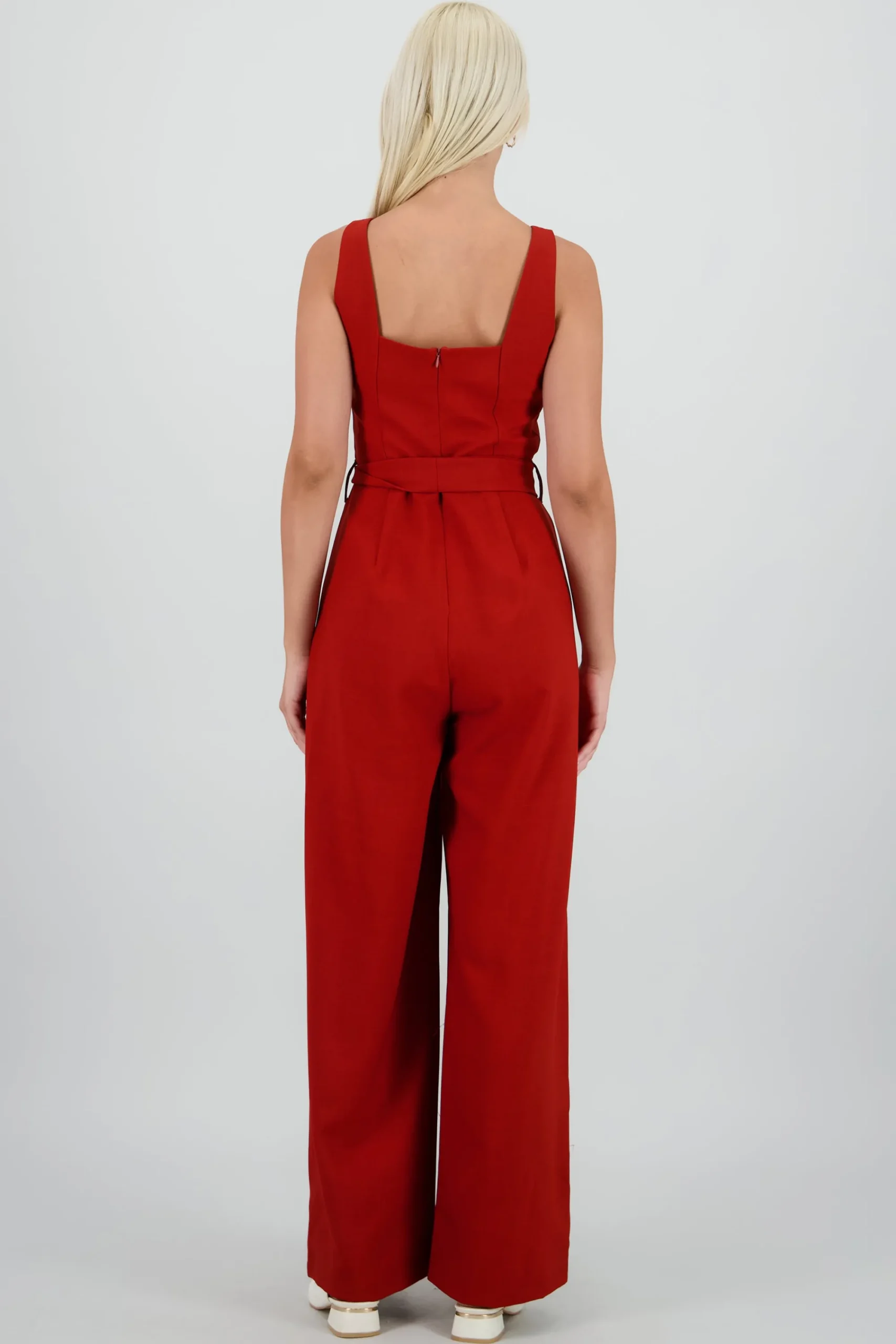 Shasa Strappy Jumpsuit With Belt