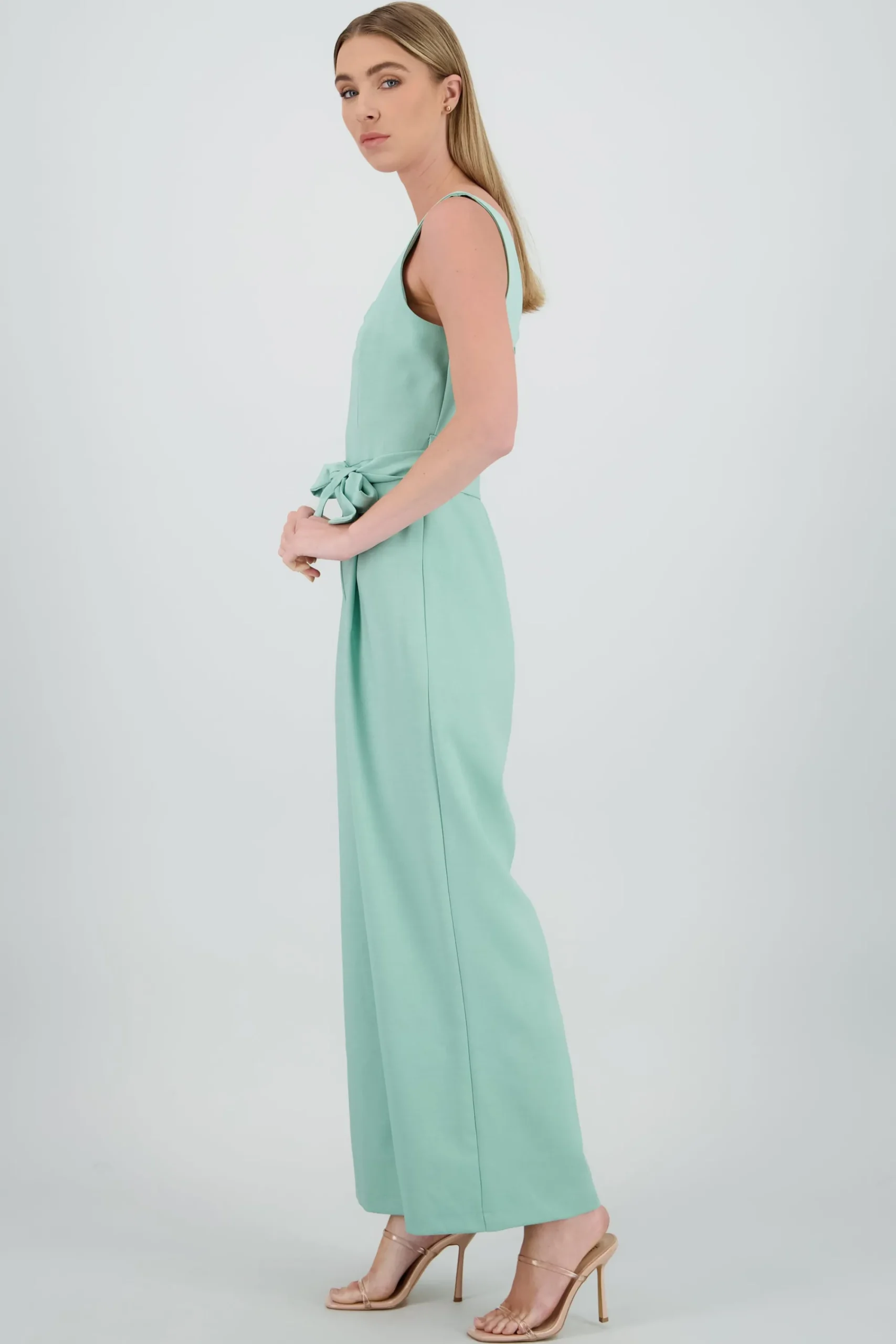 Shasa Strappy Jumpsuit With Belt