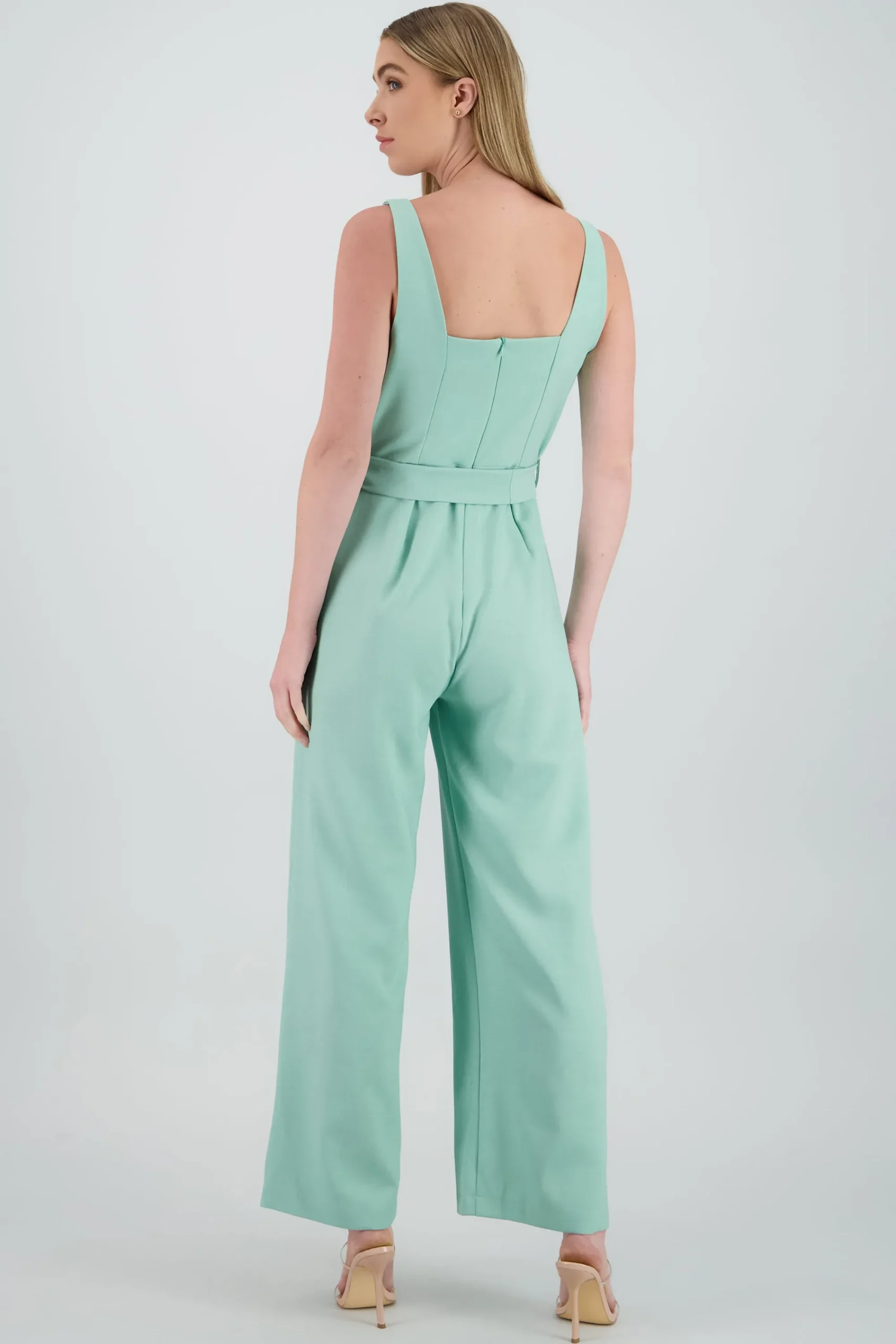 Shasa Strappy Jumpsuit With Belt