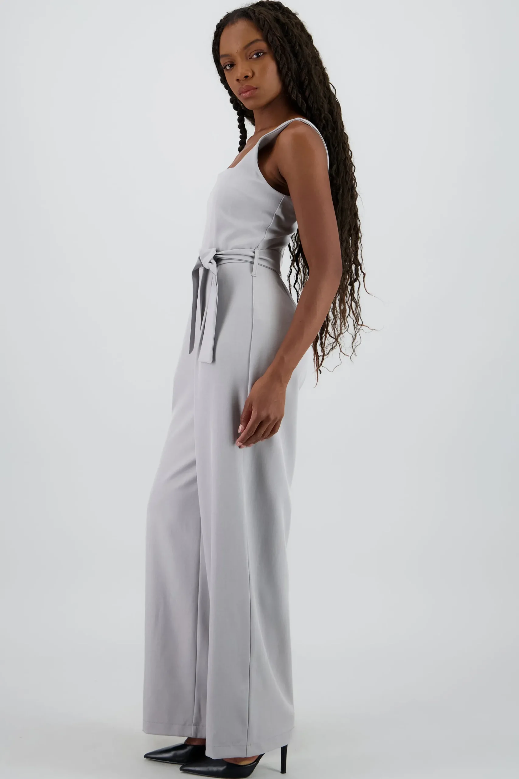 Shasa Strappy Jumpsuit With Belt