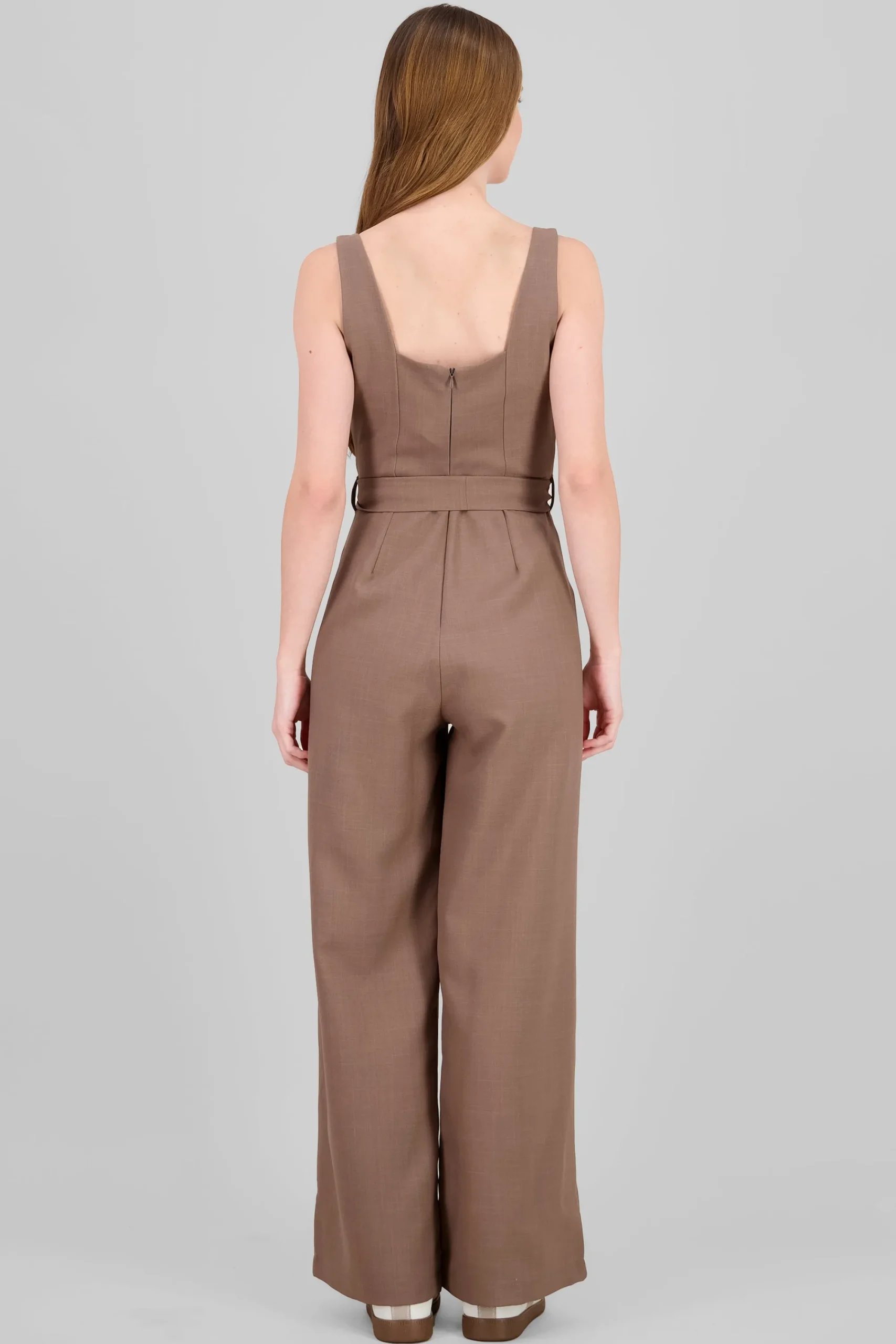 Shasa Strappy Jumpsuit With Belt