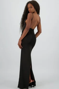 Shasa Straps Drapped Maxi Dress