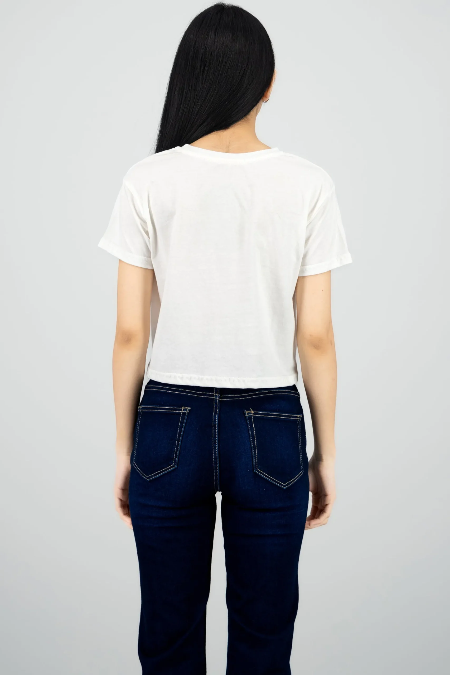 Shasa Strawberry Printed Crop T Shirt