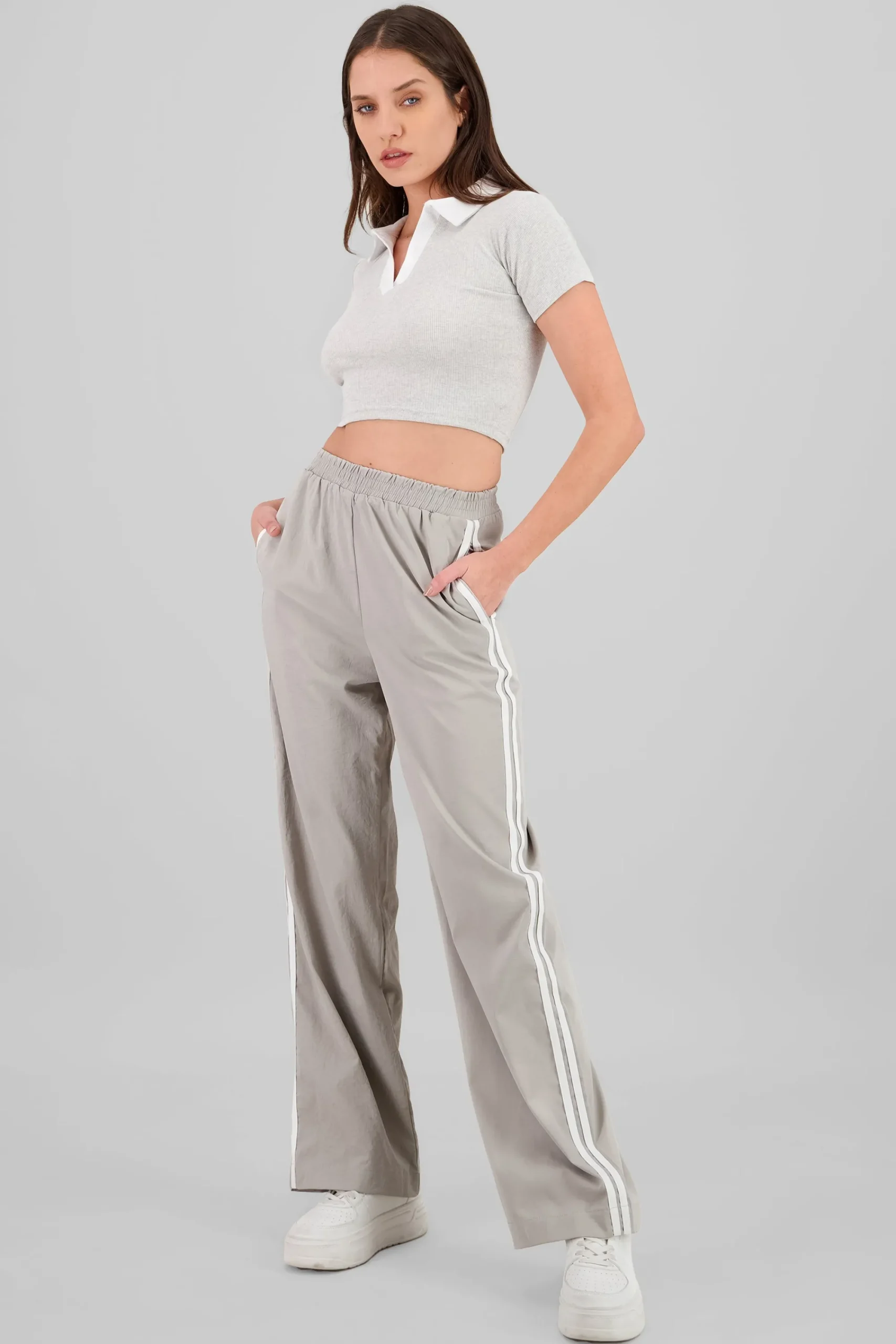 Shasa Striped Detail Pants