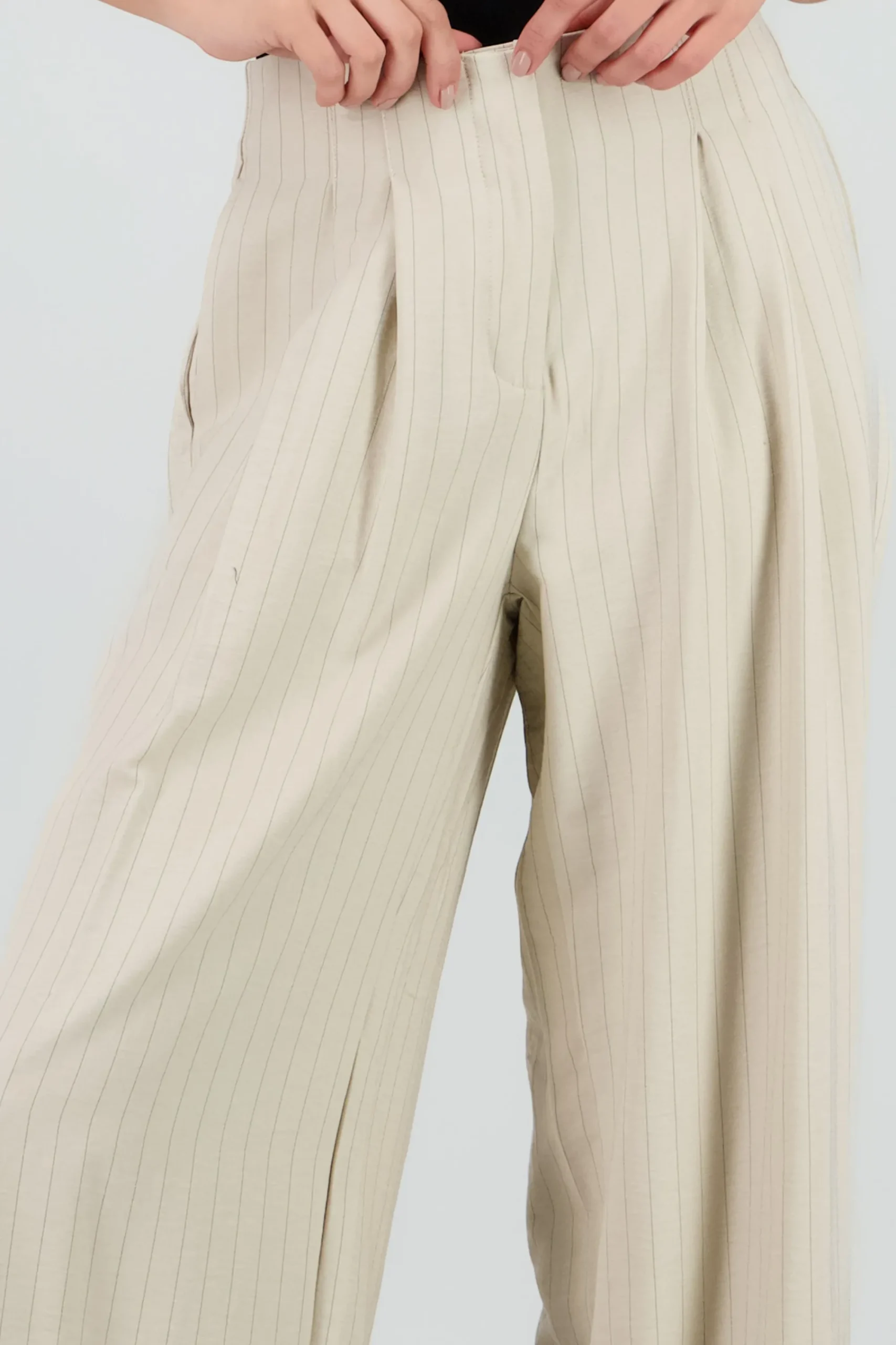 Shasa Striped Flowy Pants