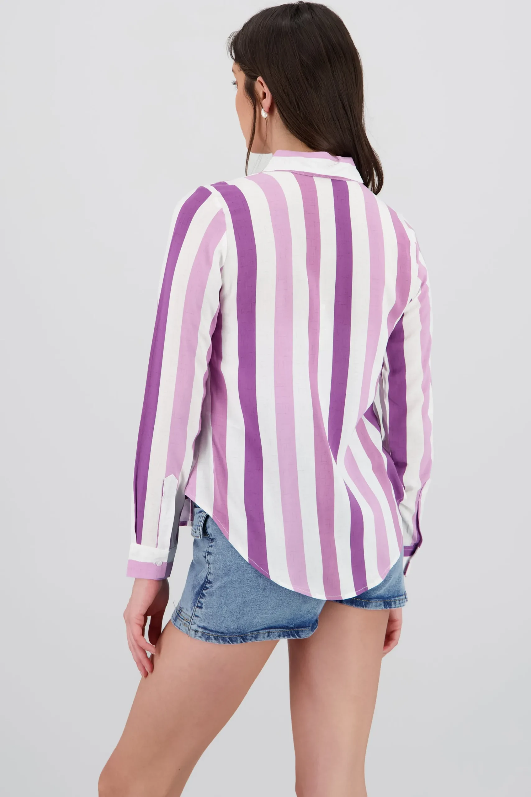 Shasa Striped Long Sleeve Shirt