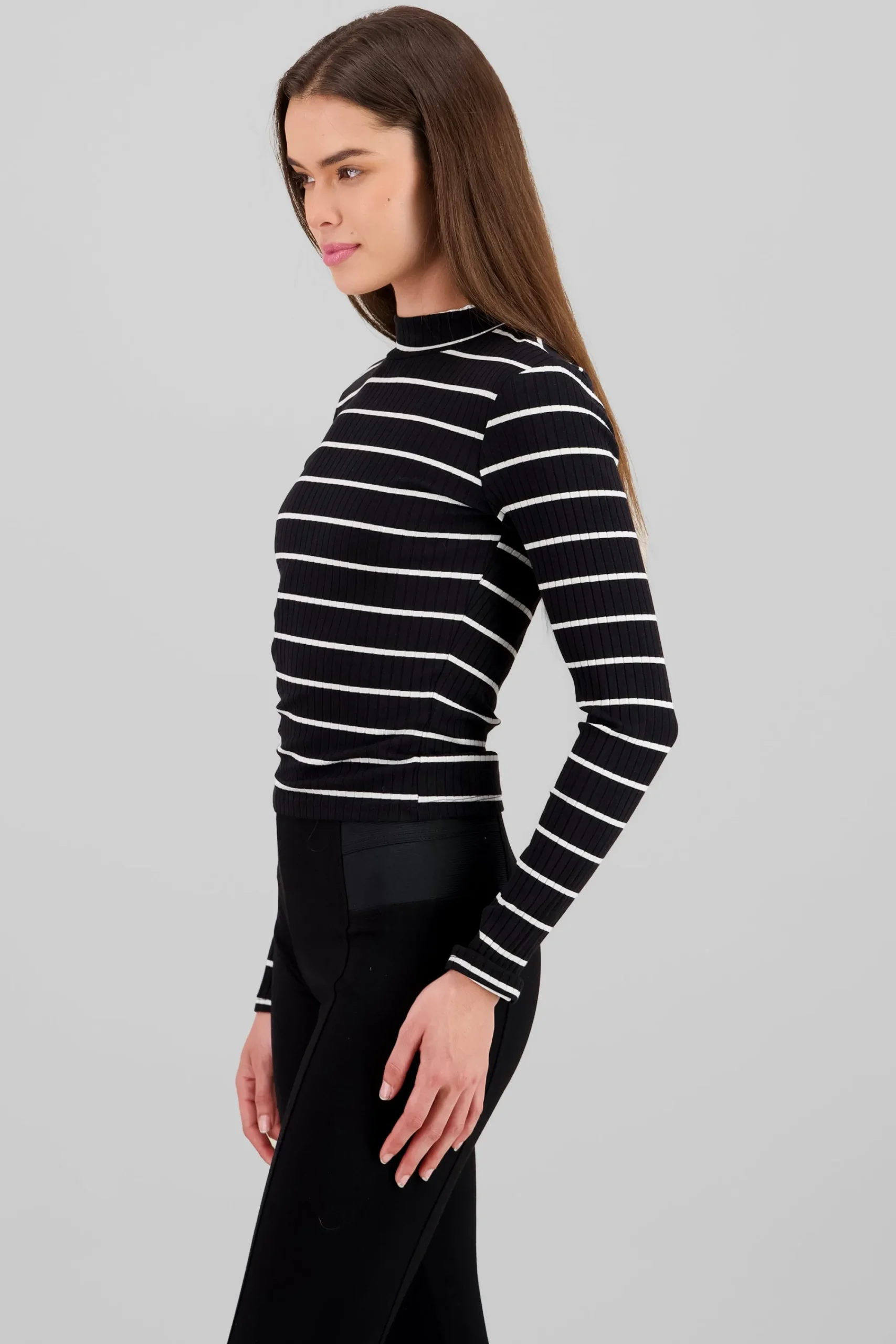 Shasa Striped Long Sleeve Top