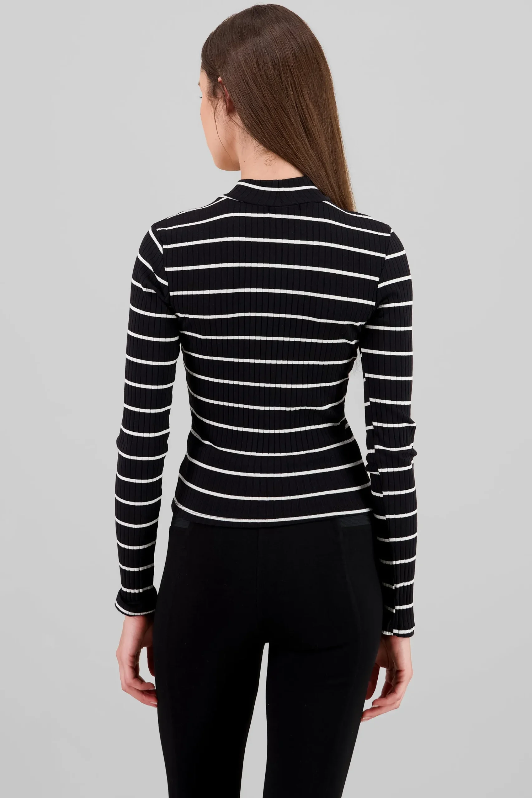 Shasa Striped Long Sleeve Top