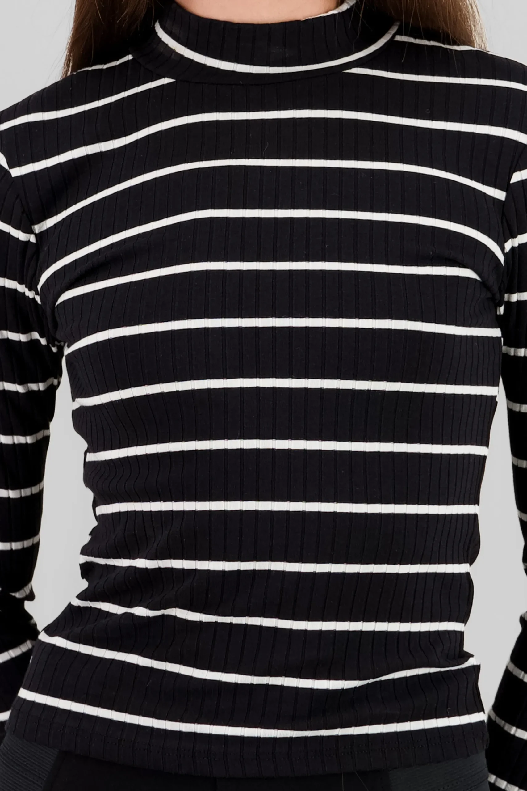 Shasa Striped Long Sleeve Top