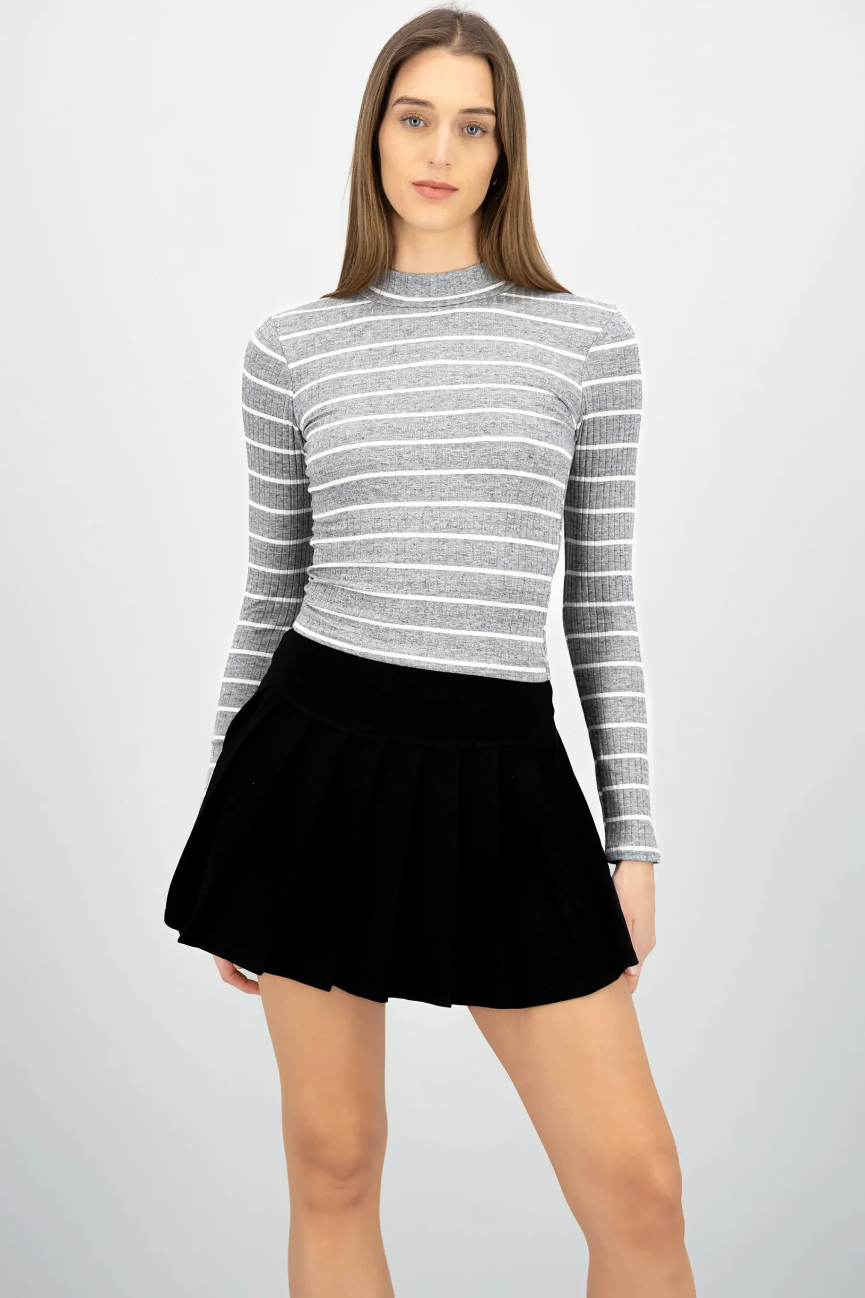 Shasa Striped Long Sleeve Top