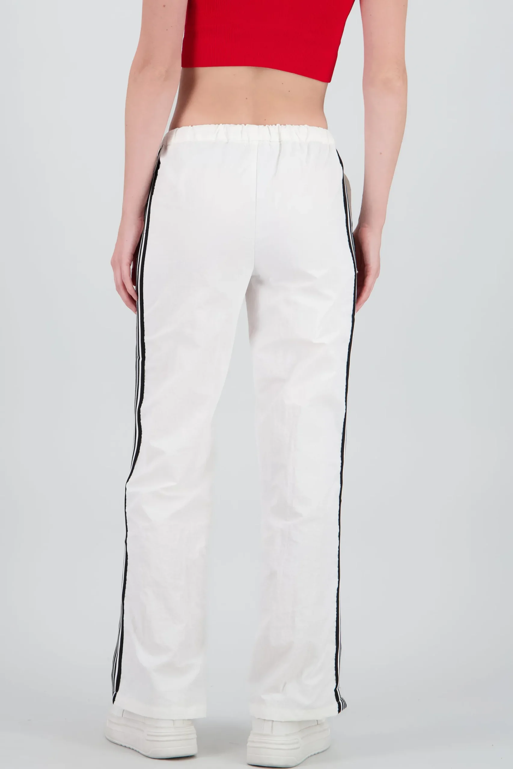 Shasa Striped Nylon Pants