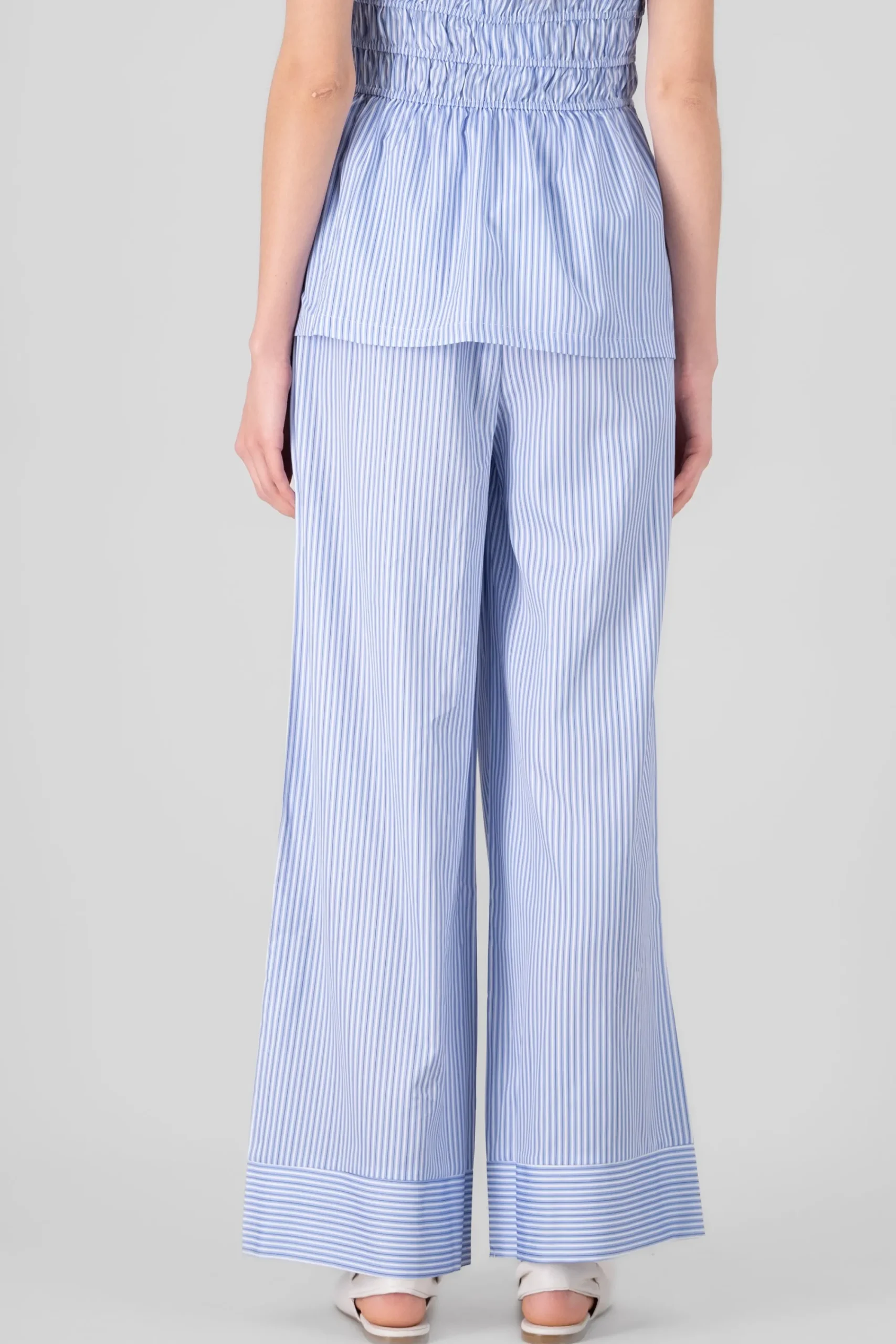 Shasa Striped Straight Leg Pants