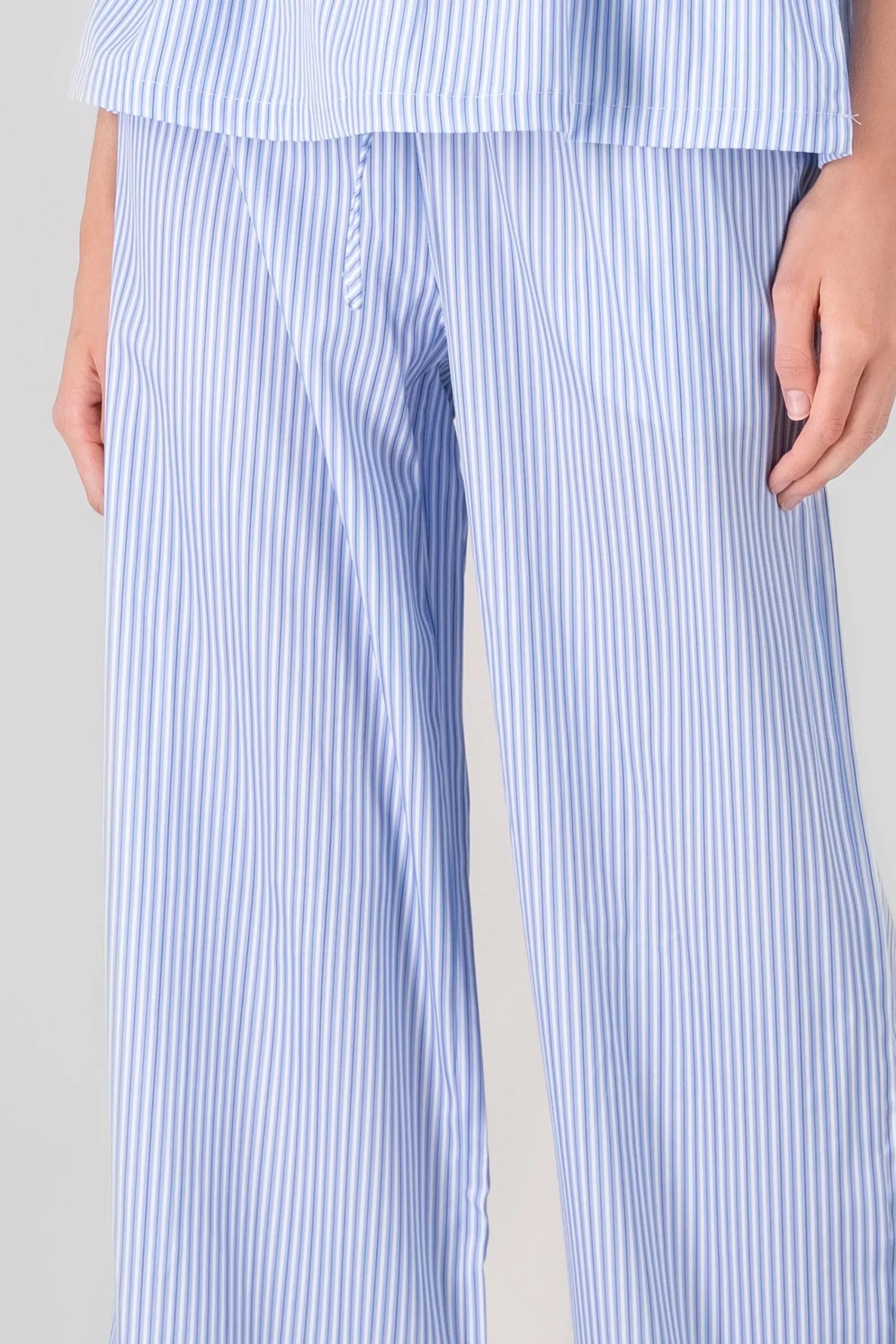Shasa Striped Straight Leg Pants