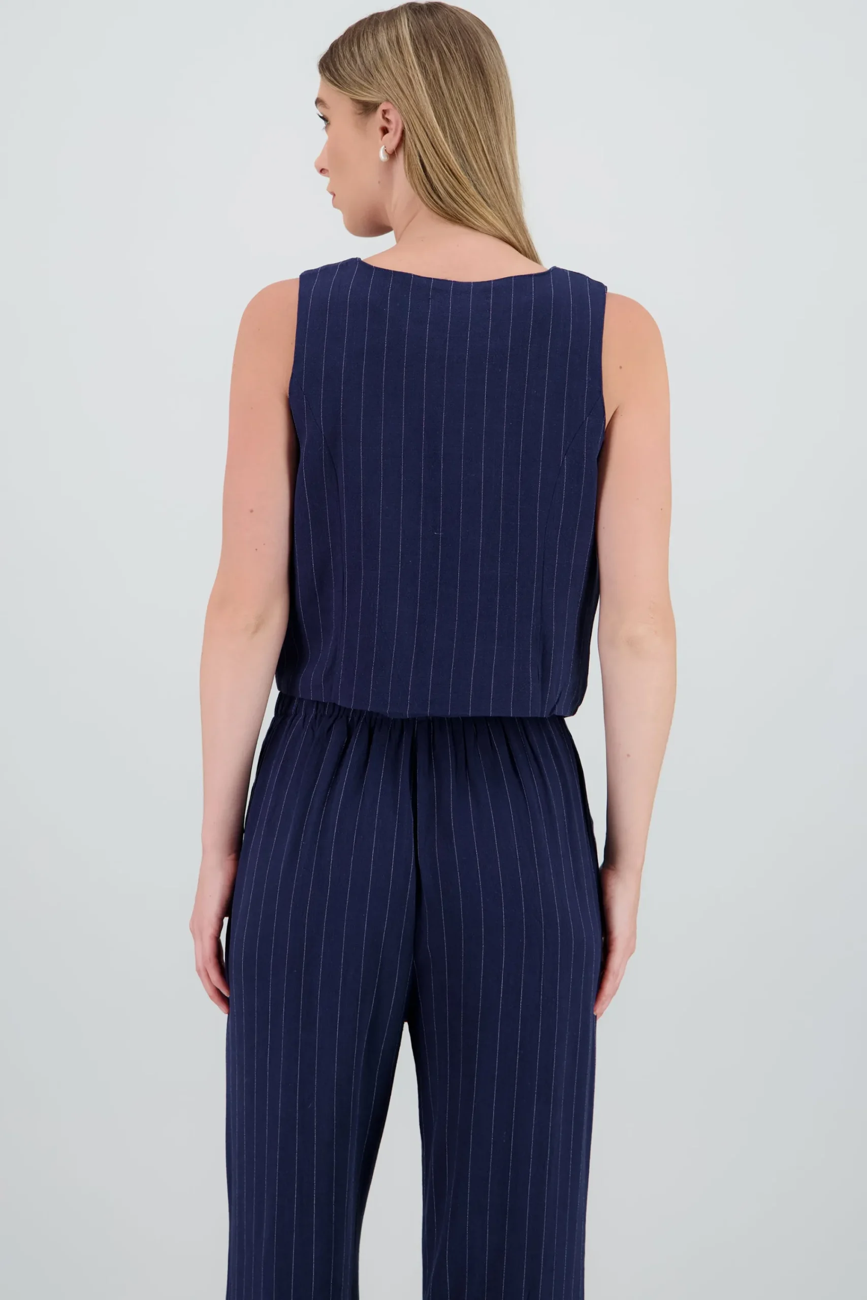 Shasa Striped Vest