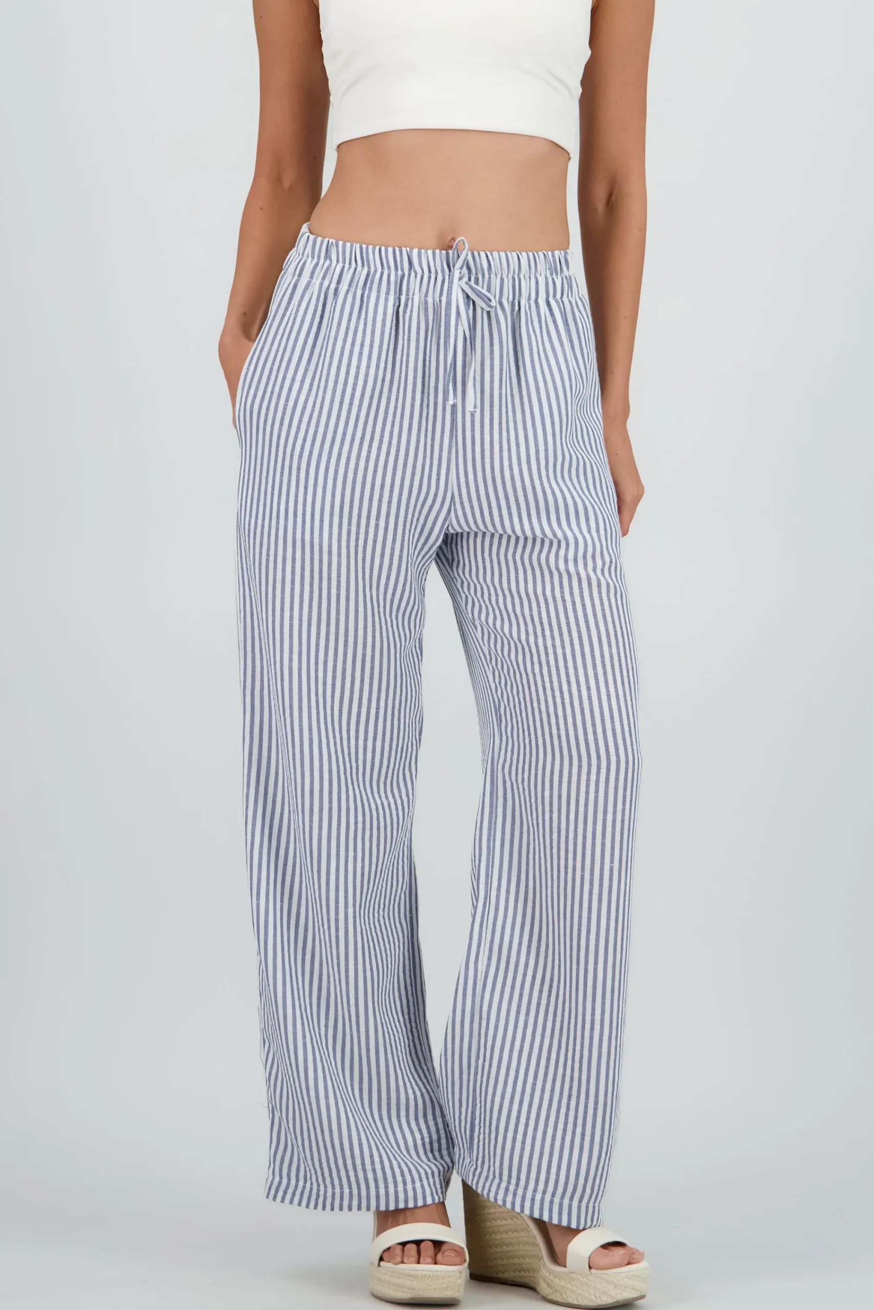 Shasa Striped Wide Leg Pants
