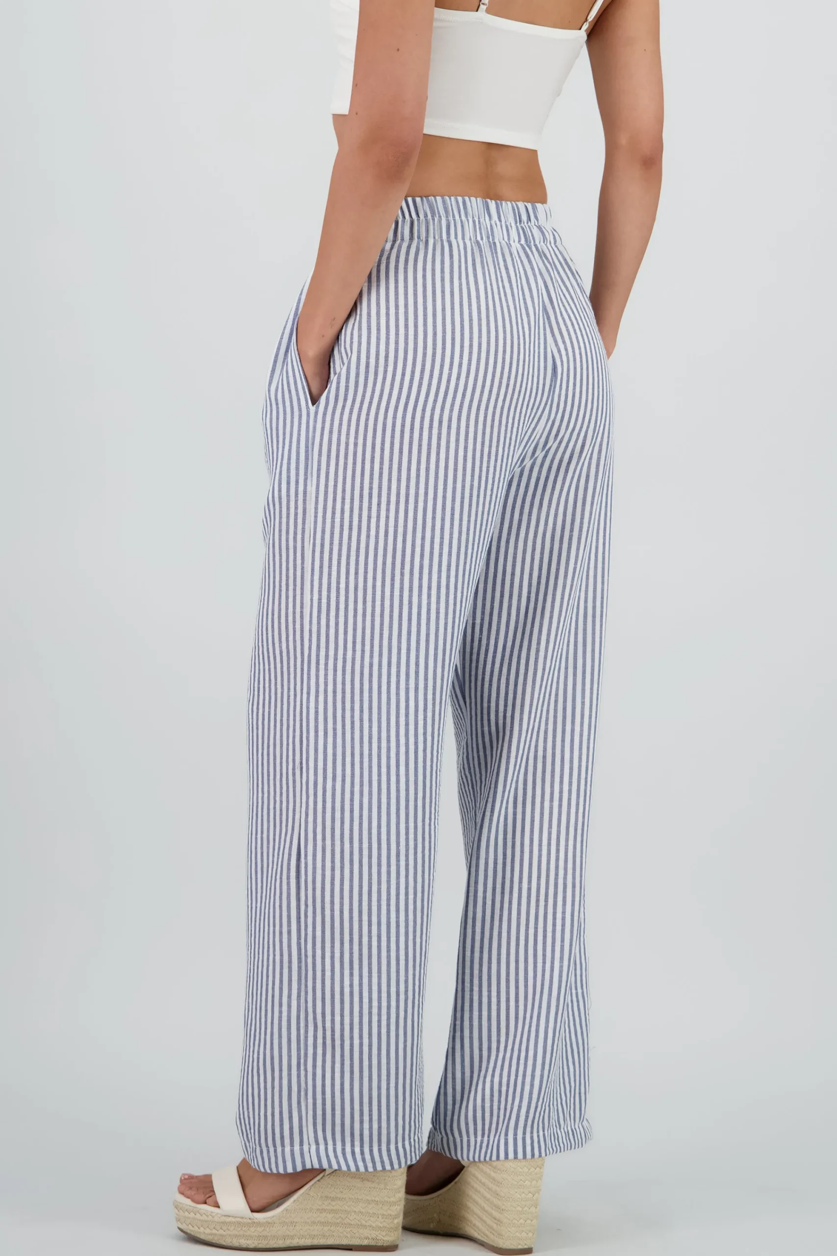 Shasa Striped Wide Leg Pants