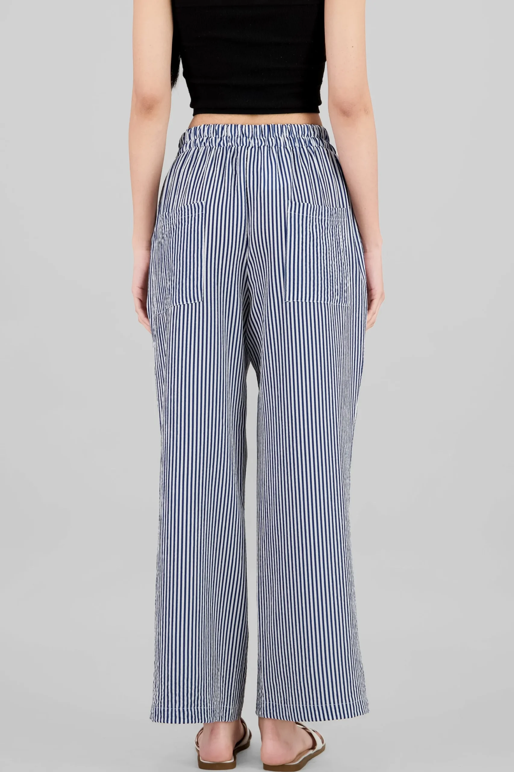 Shasa Striped Wide Leg Pants