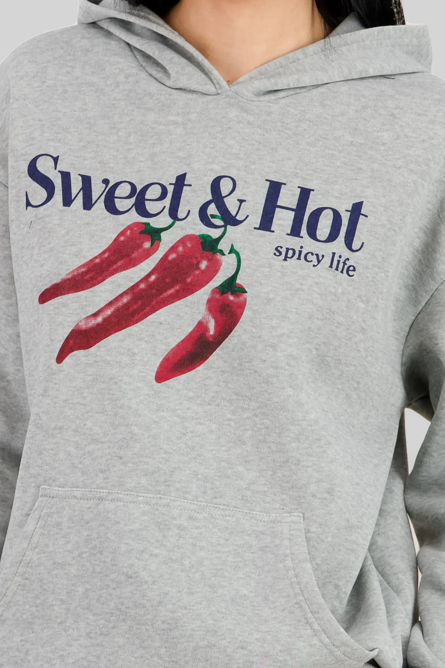Shasa Sweet & Hot Print Sweatshirt