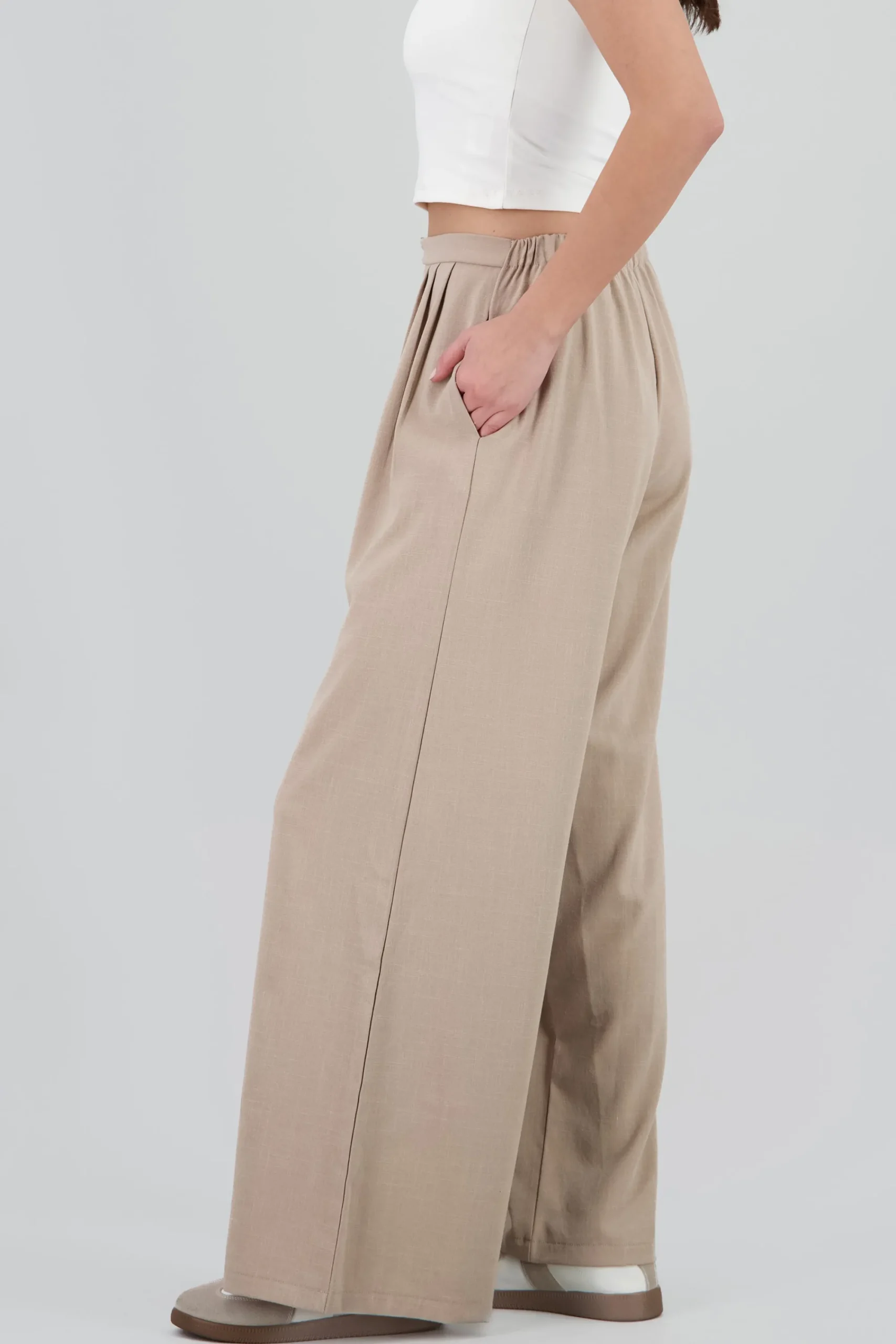 Shasa Tailored Pants with Pleats