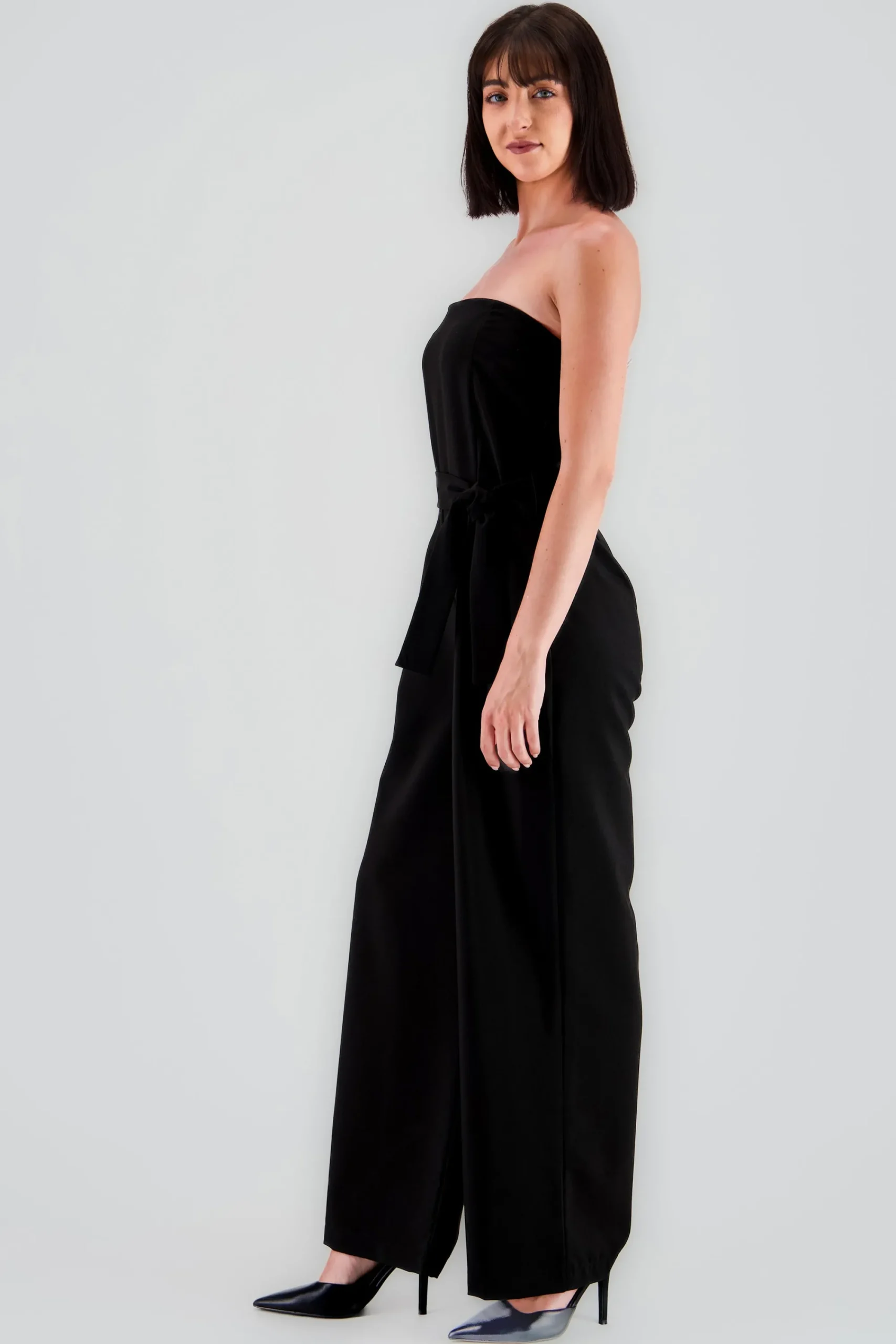 Shasa Tailored Strapless Jumpsuit
