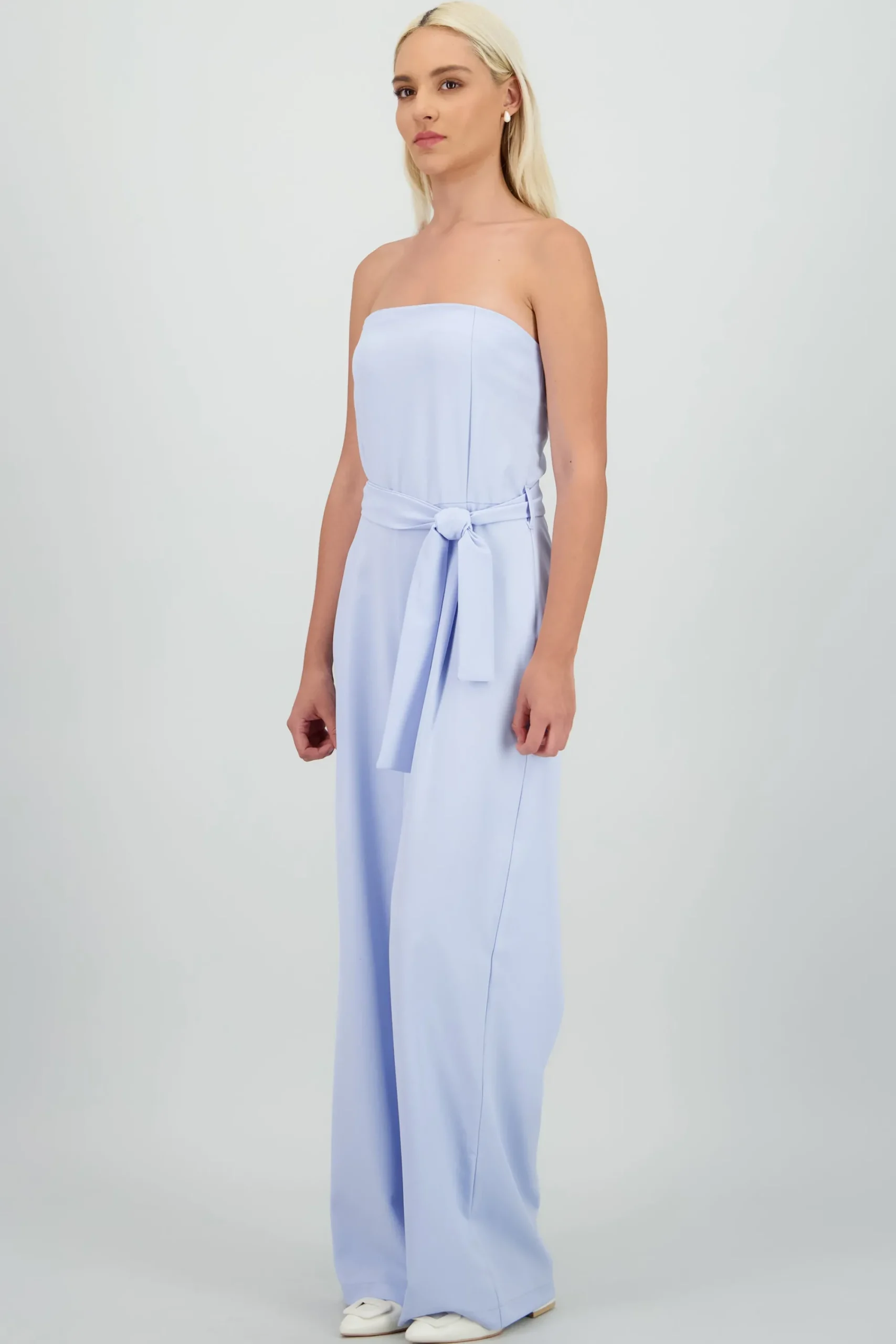 Shasa Tailored Strapless Jumpsuit