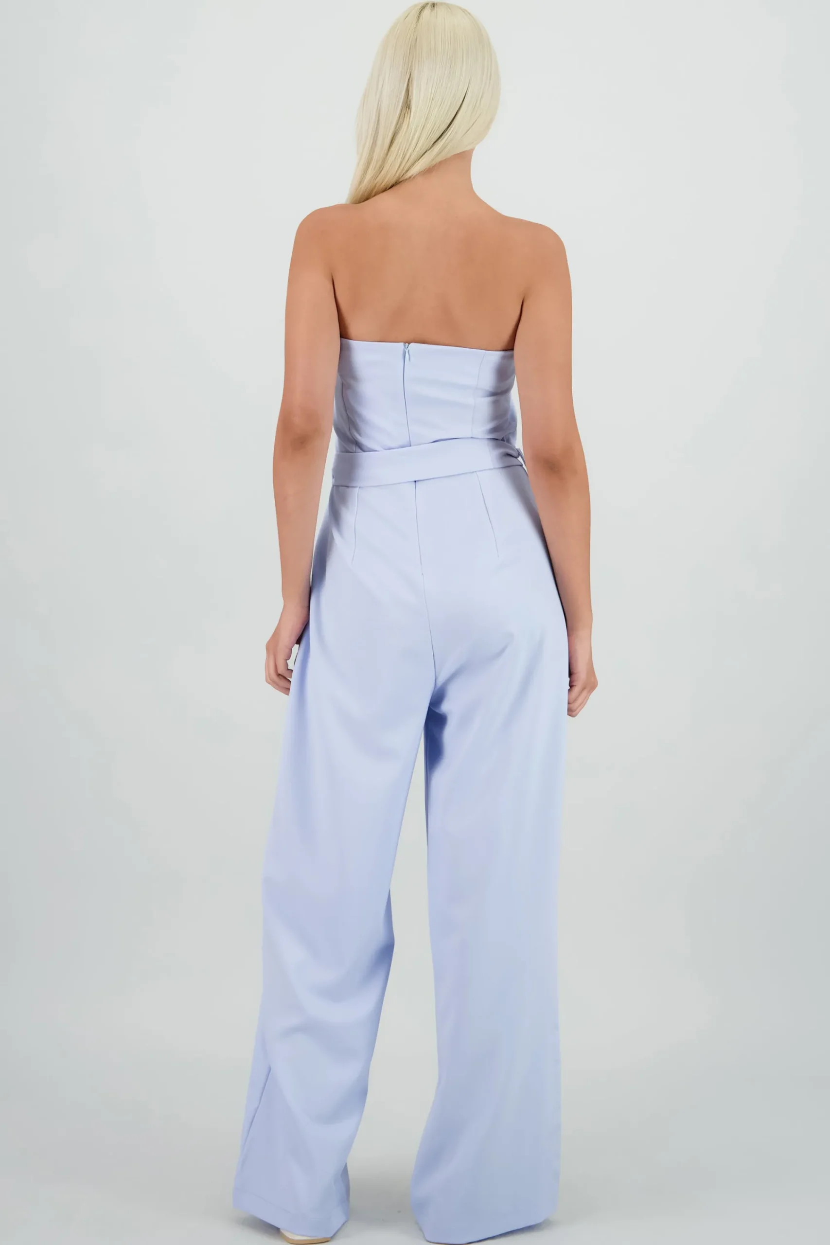 Shasa Tailored Strapless Jumpsuit