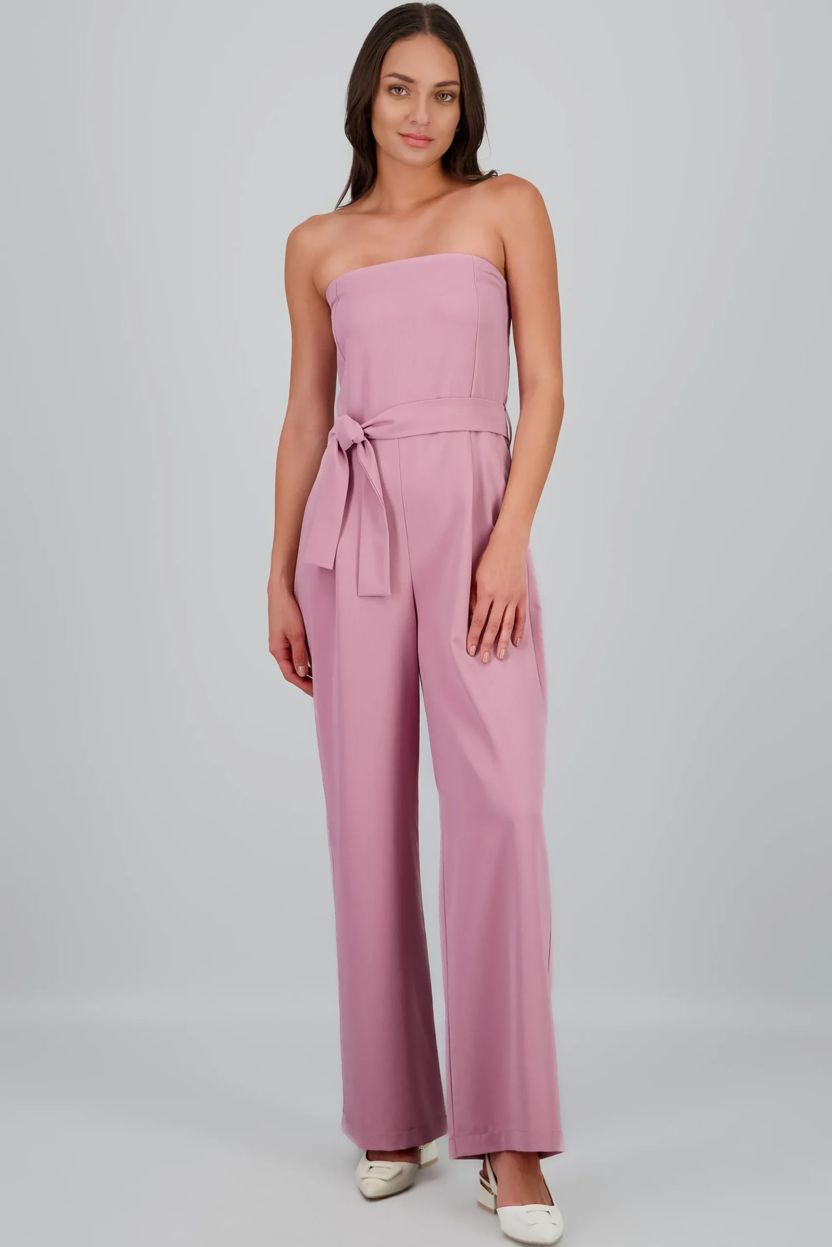 Shasa Tailored Strapless Jumpsuit