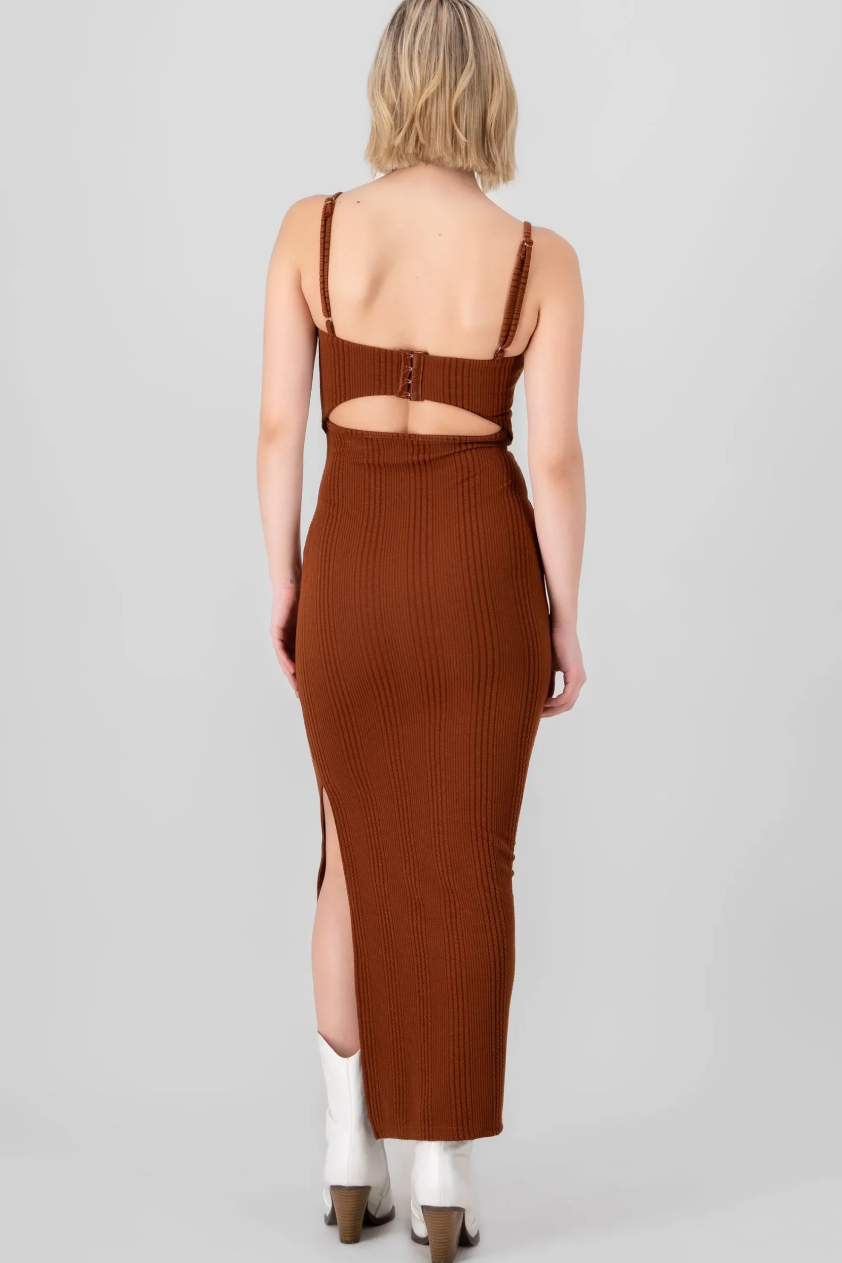 Shasa Textured Maxi Dress