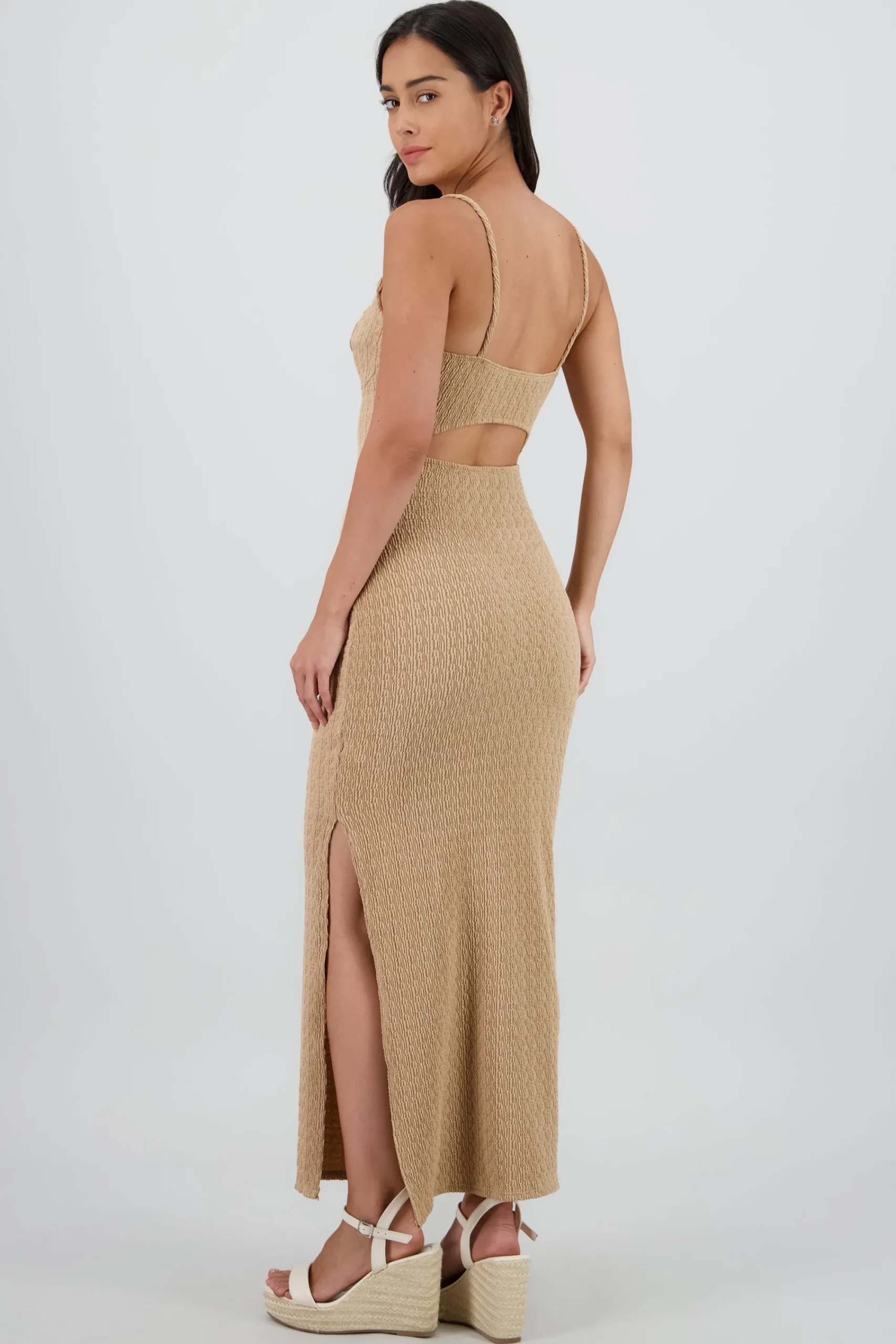 Shasa Textured Maxi Dress