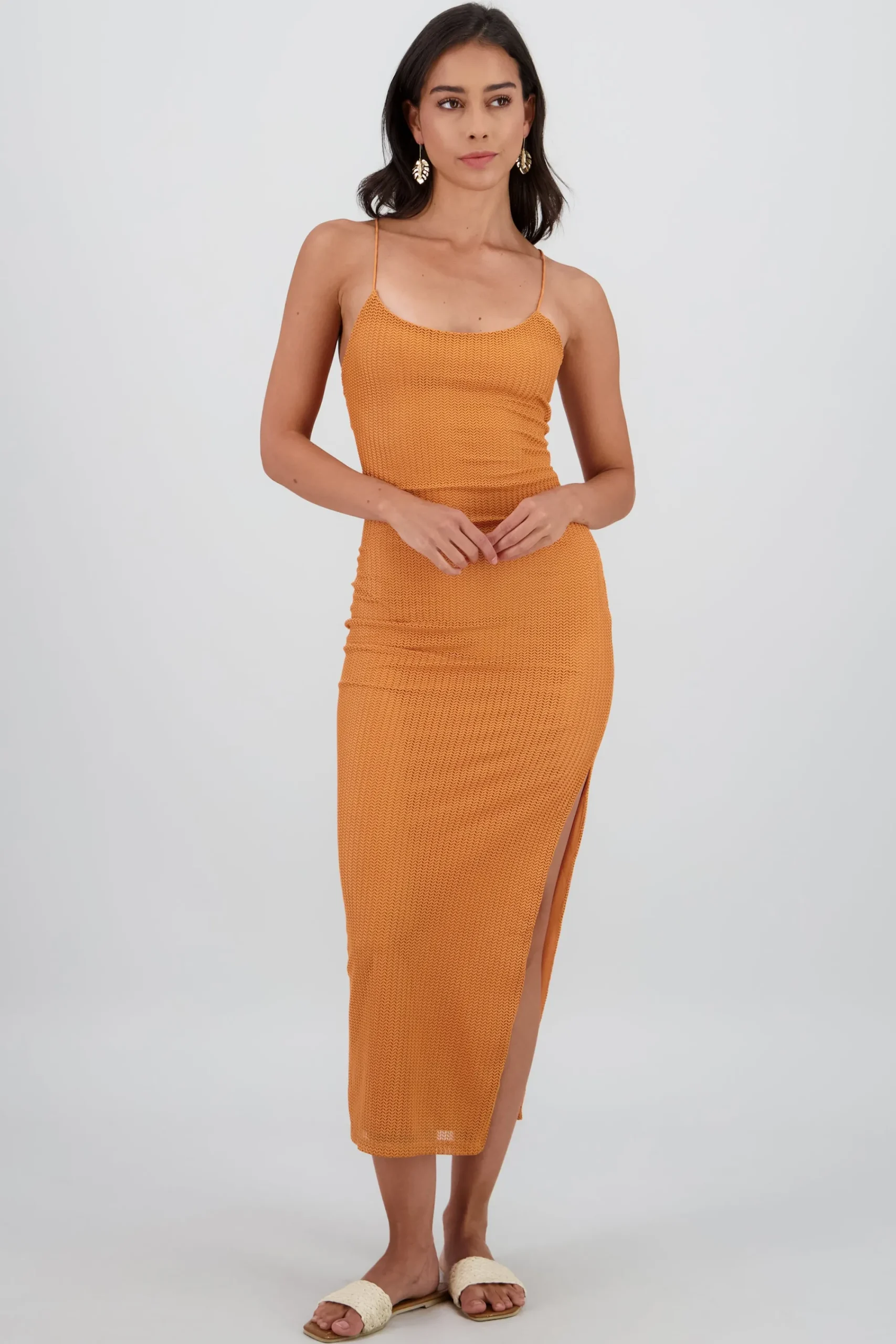 Shasa Textured Maxi Dress