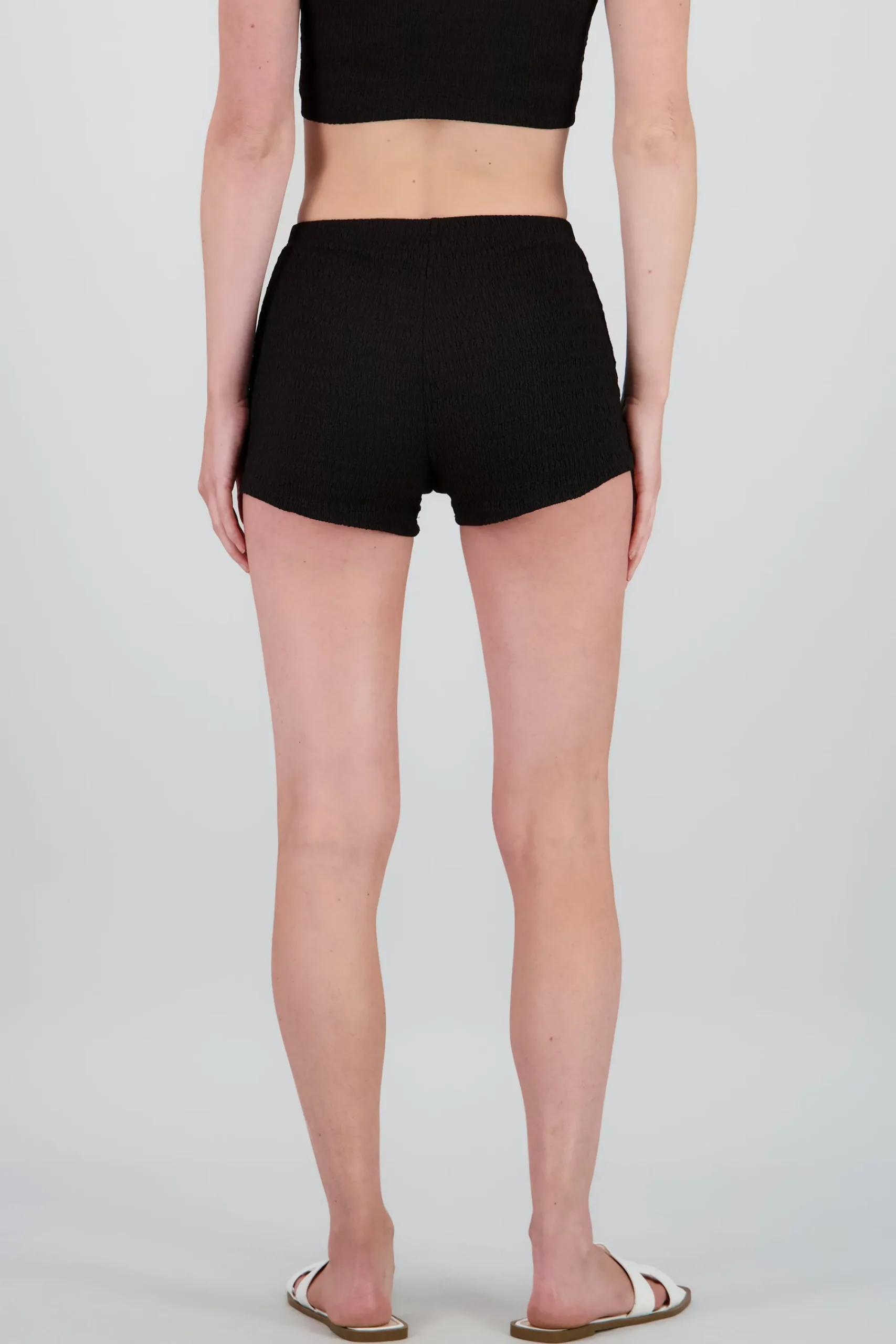 Shasa Textured Mini Shorts