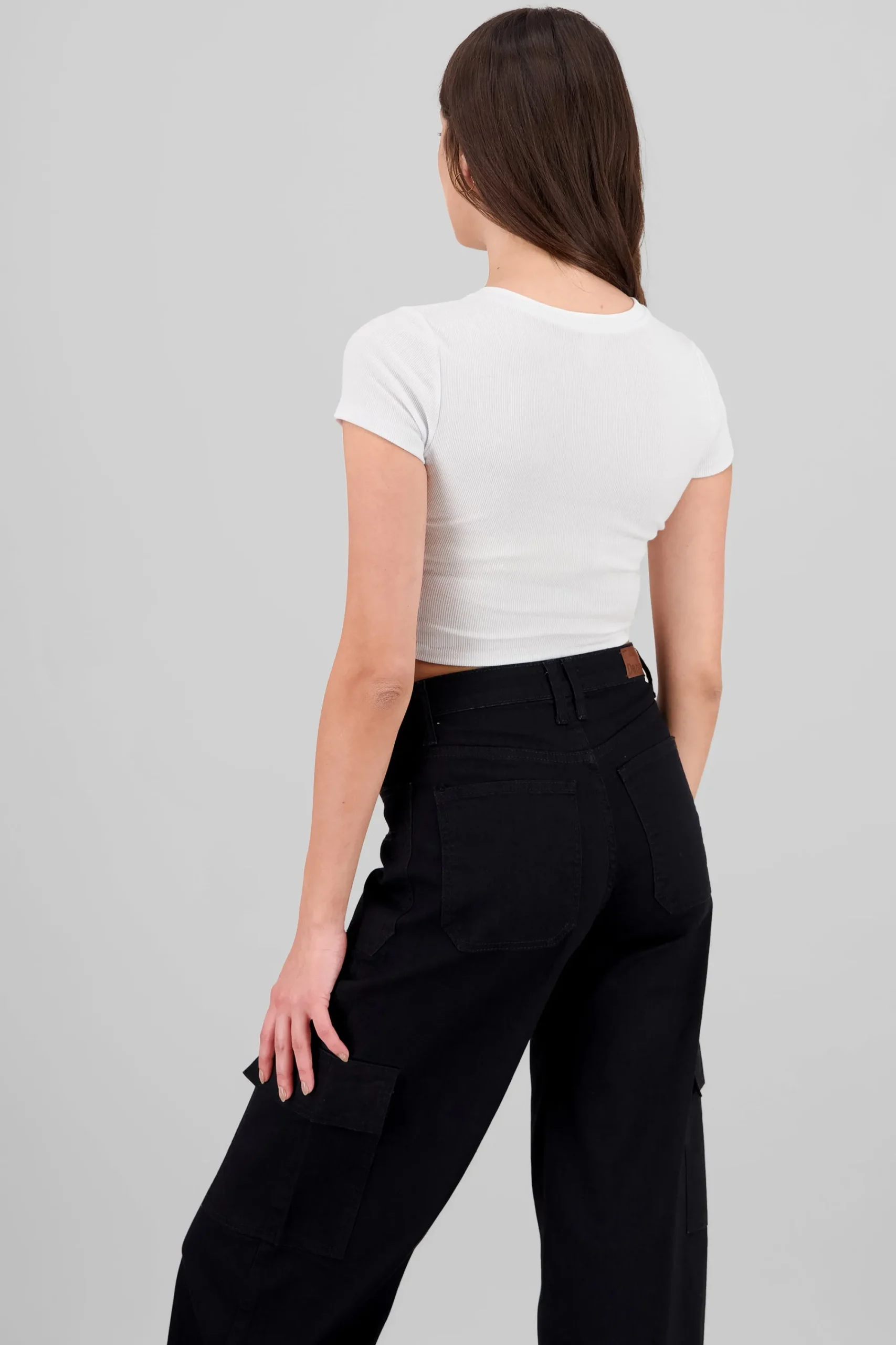 Shasa Textured Short Sleeve Top