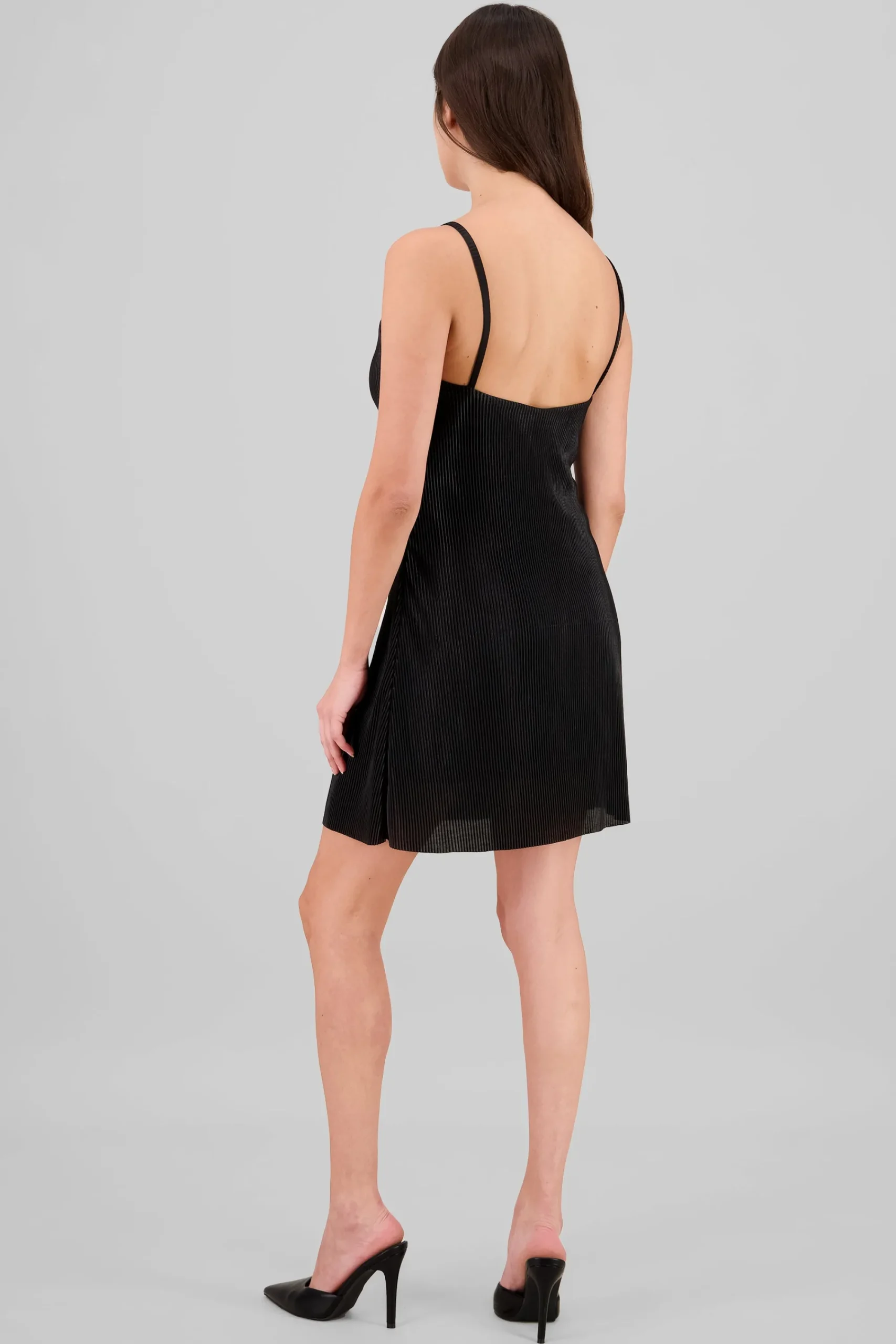 Shasa Textured Strappy Mini Dress