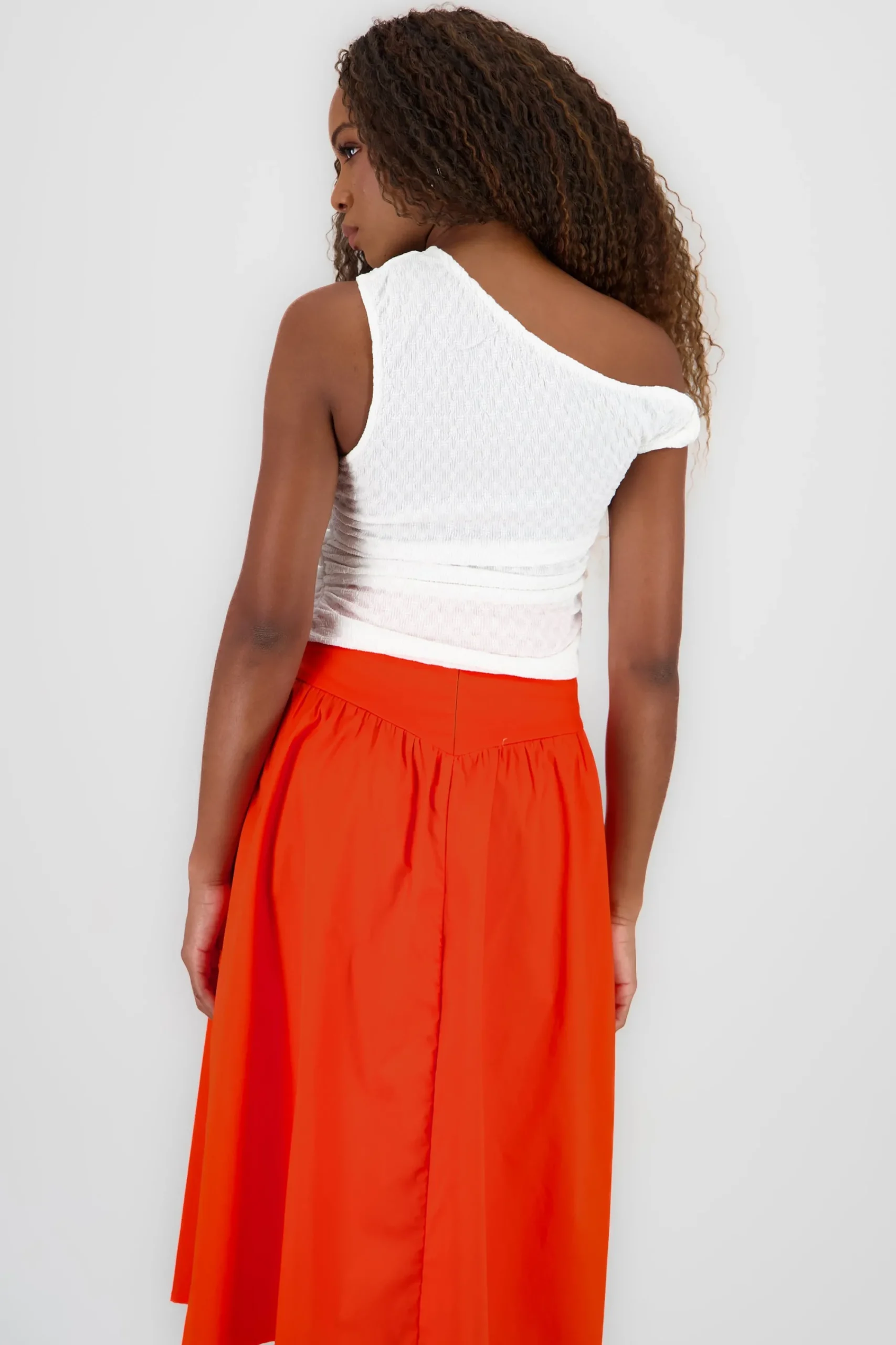 Shasa Textured Top with Ring Detail
