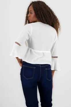 Shasa Tie Detail Blouse