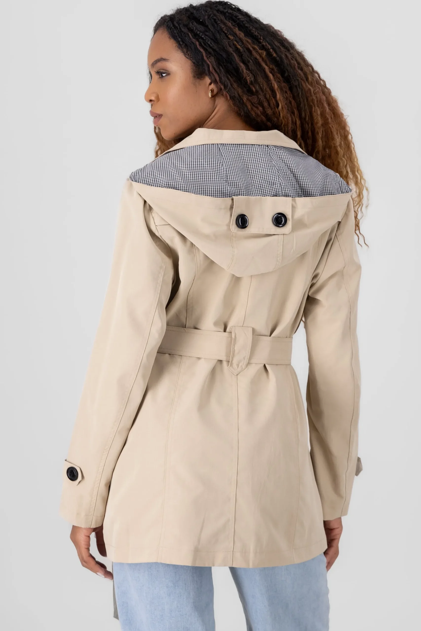 Shasa Trench Coat With Belt