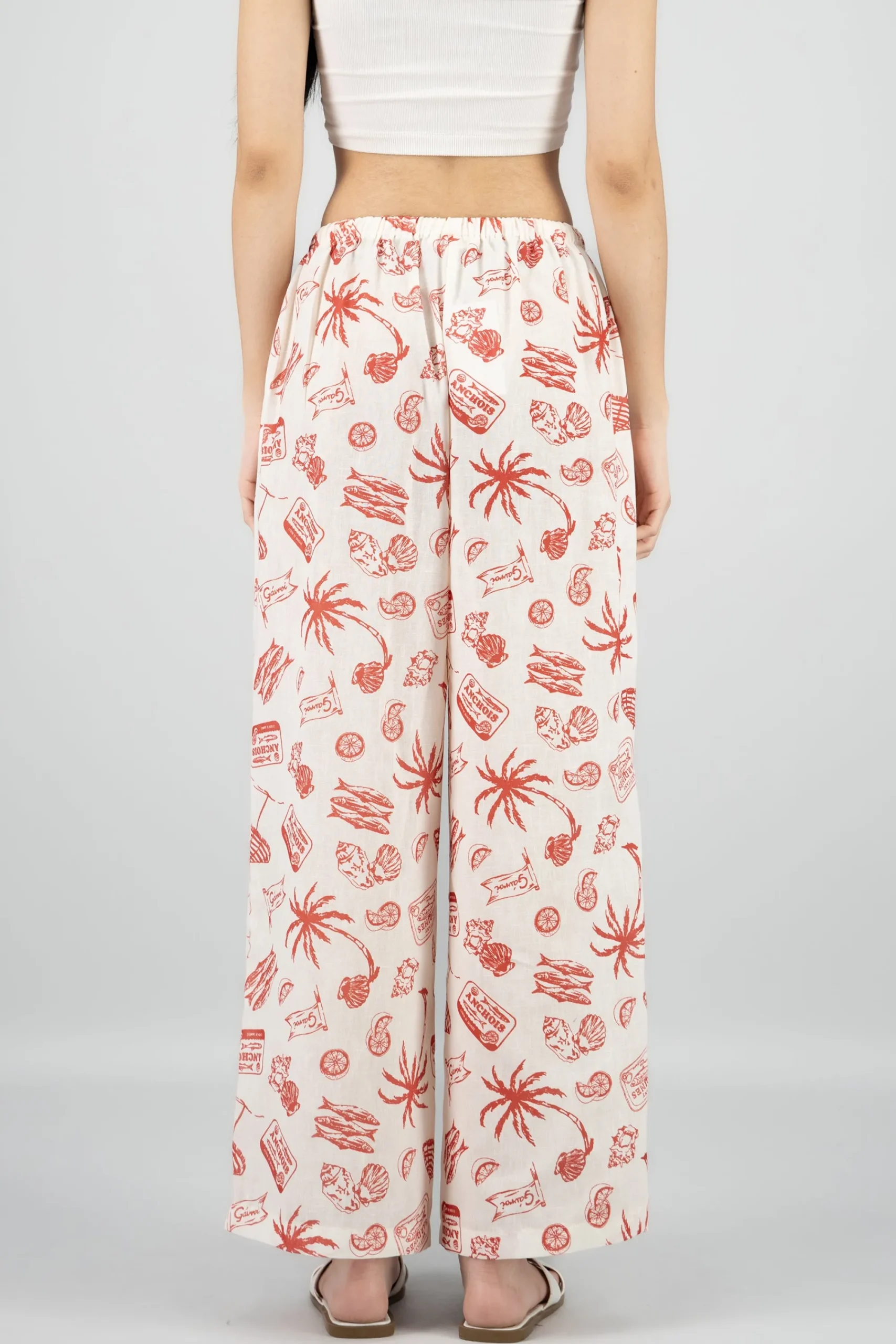 Shasa Tropical Print Pants