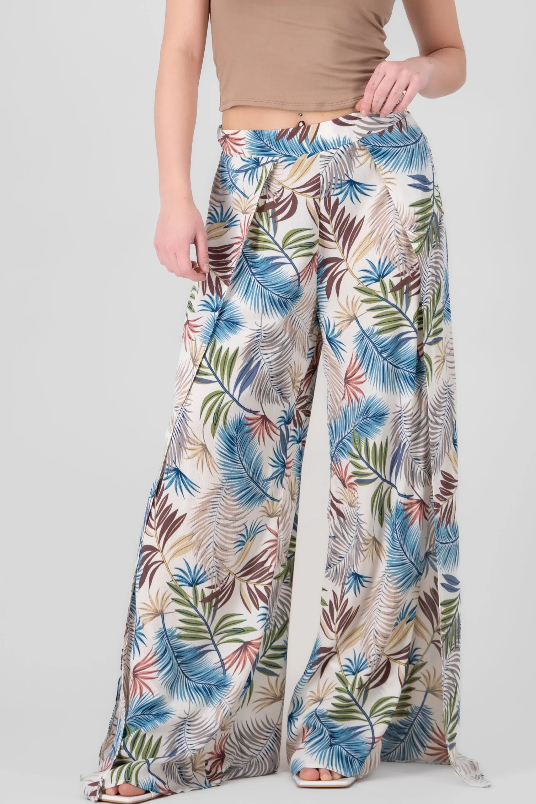 Shasa Tropical Print Pants